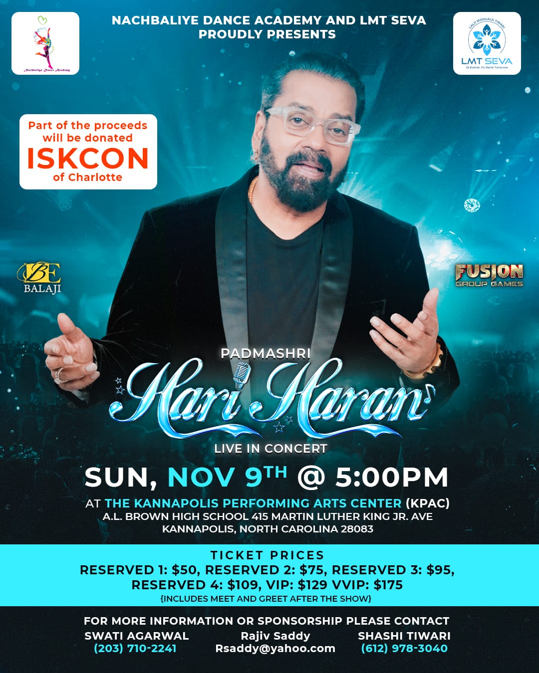 One Voice. Endless Emotions. Hariharan Live