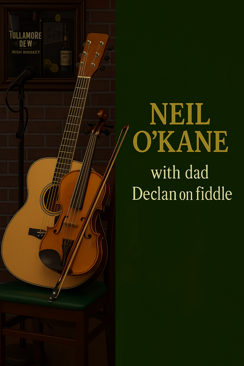 Neil O’Kane with dad Declan