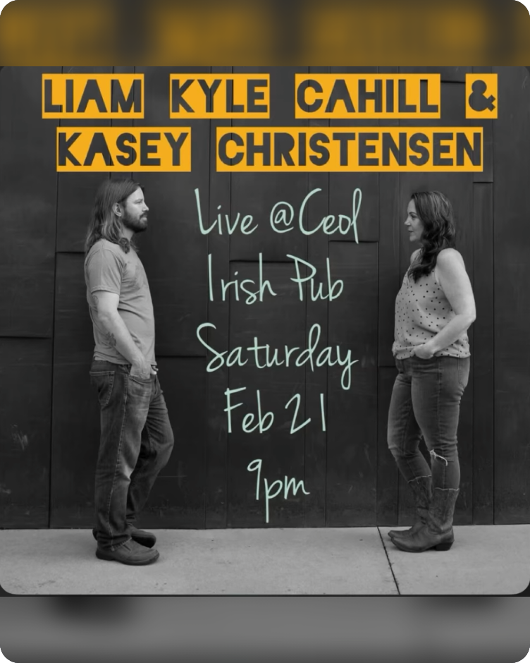 Liam Kyle Cahill & Casey Christensen