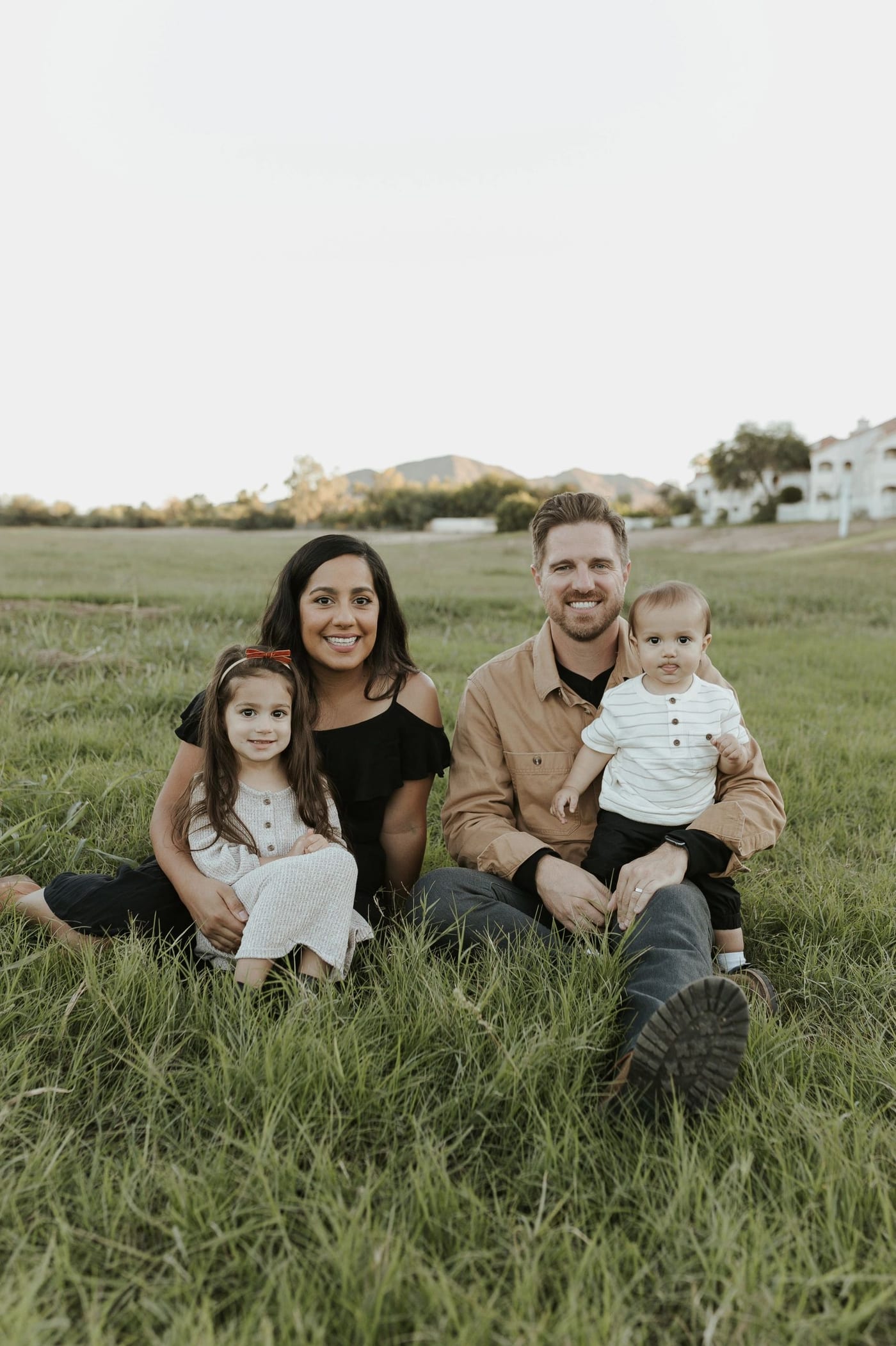 Jake and Karina Richardson with their two children