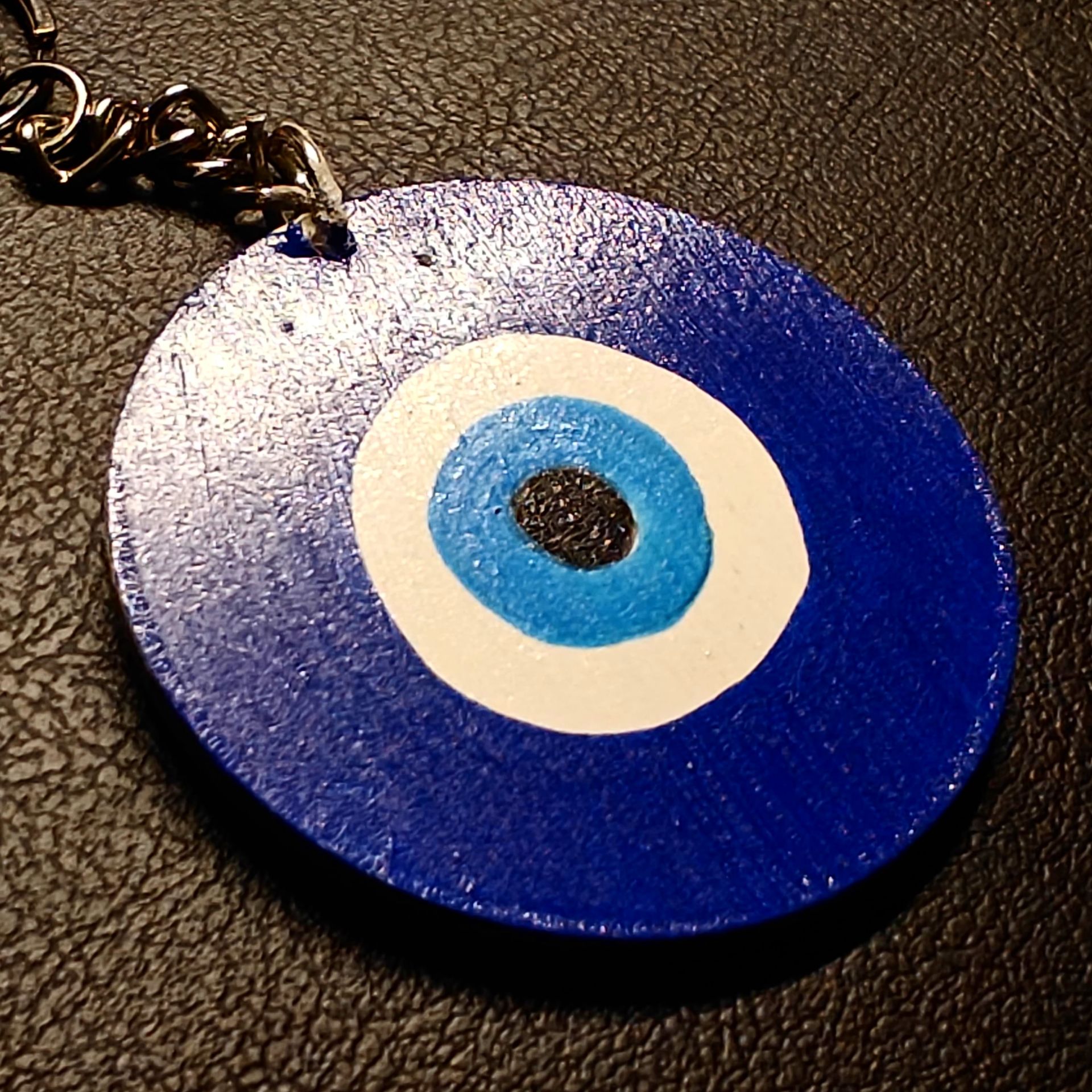 Evil eye keychain