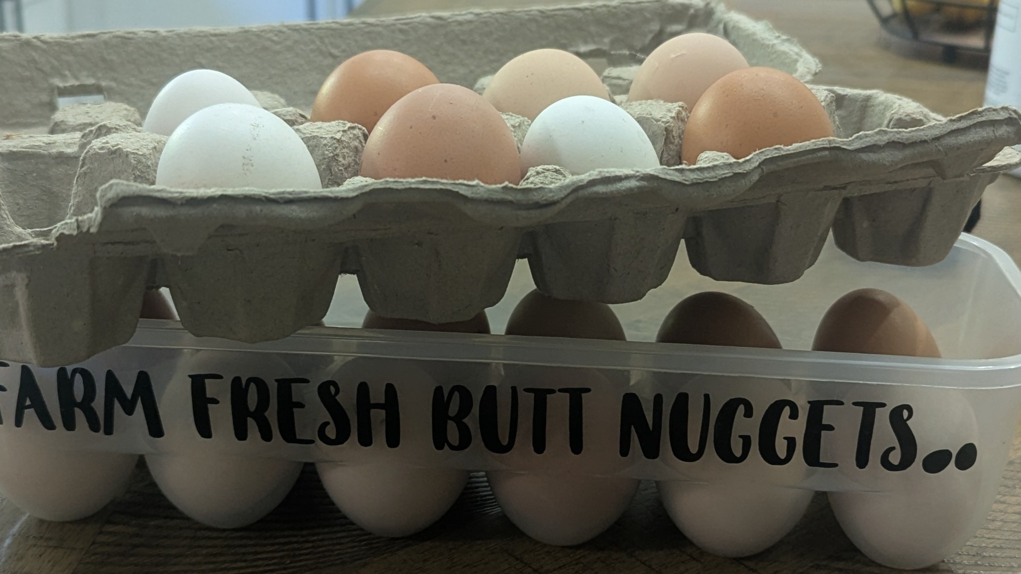Thumbnail image 2 for Free-Range Eggs - 1 Dozen