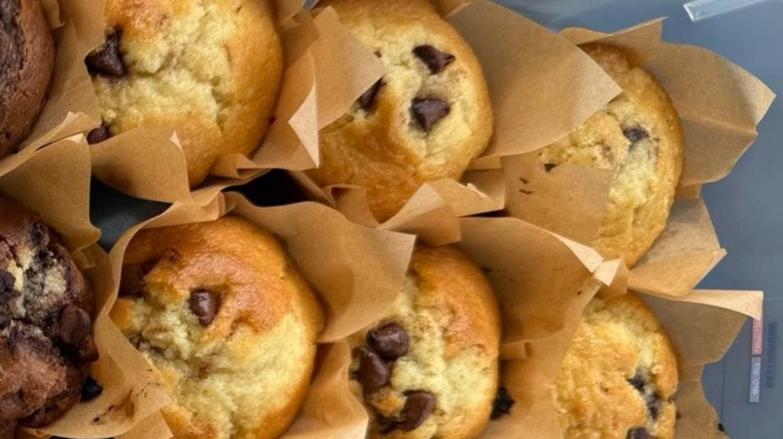 Sourdough Chocolate Chip Muffin