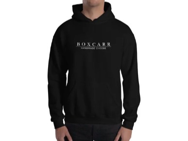 Unisex Boxcarr Handmade Cheese Logo Hoodie