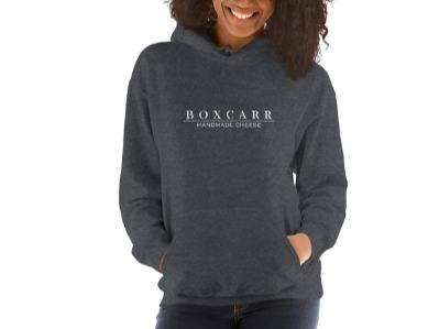 Thumbnail image 3 for Unisex Boxcarr Handmade Cheese Logo Hoodie