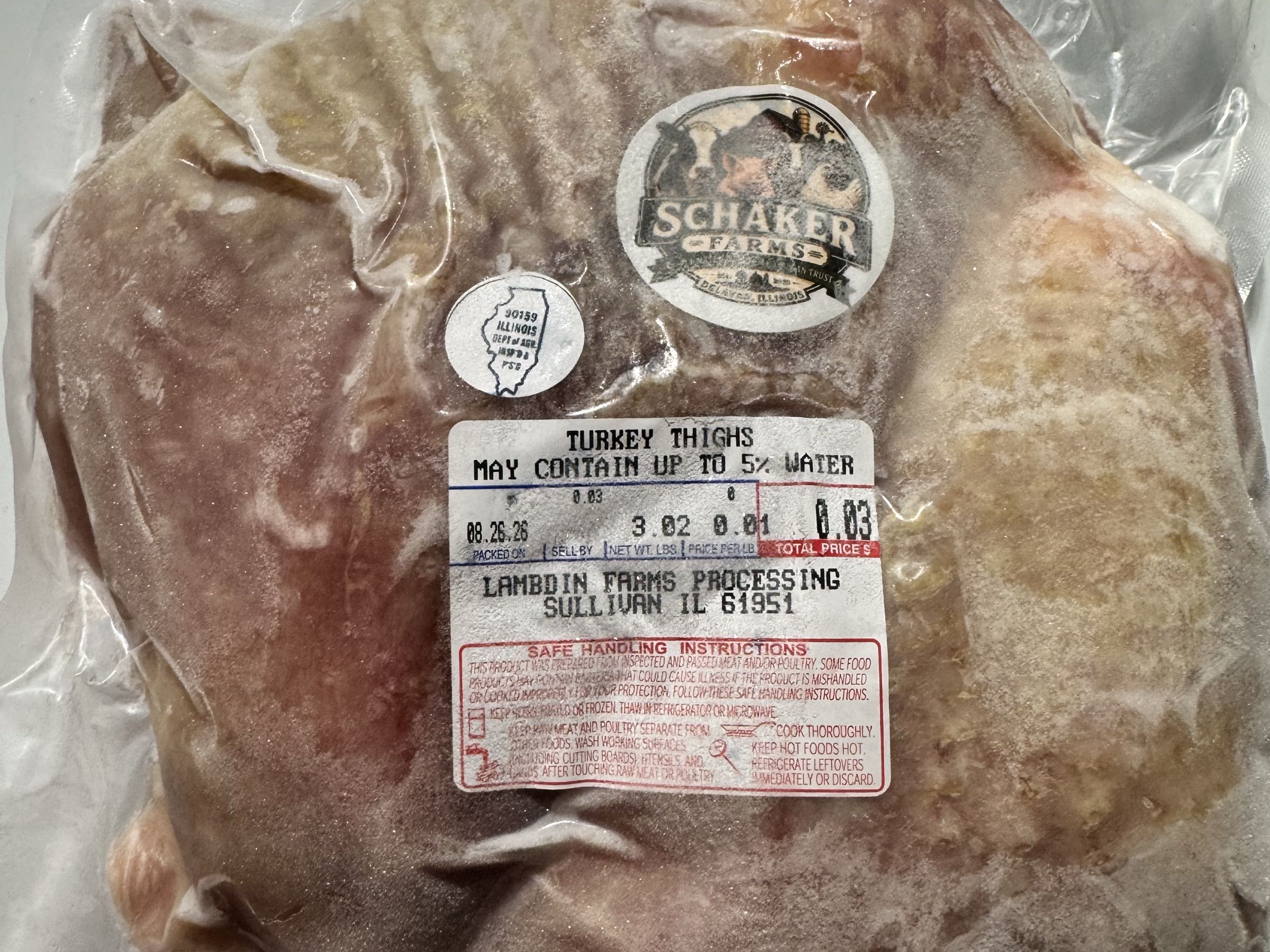 Turkey Thighs 