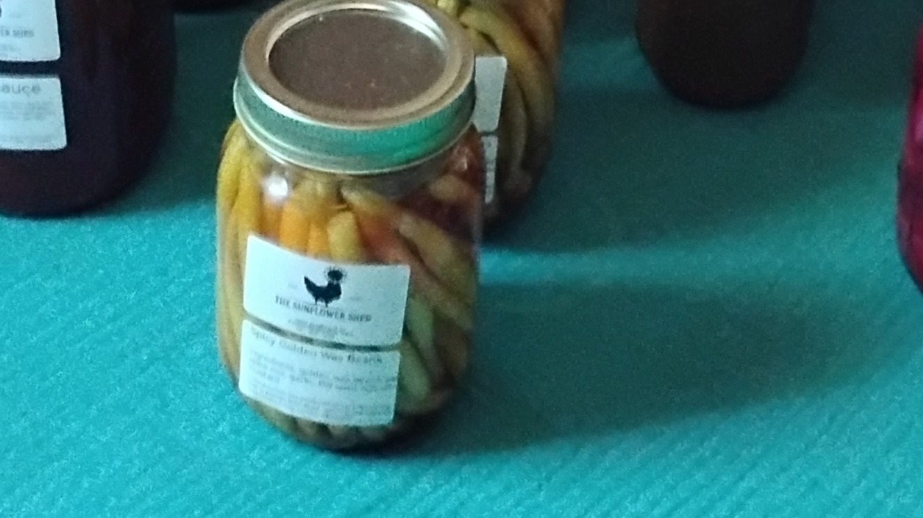 Spicy & Reg Pickled golden wax beans