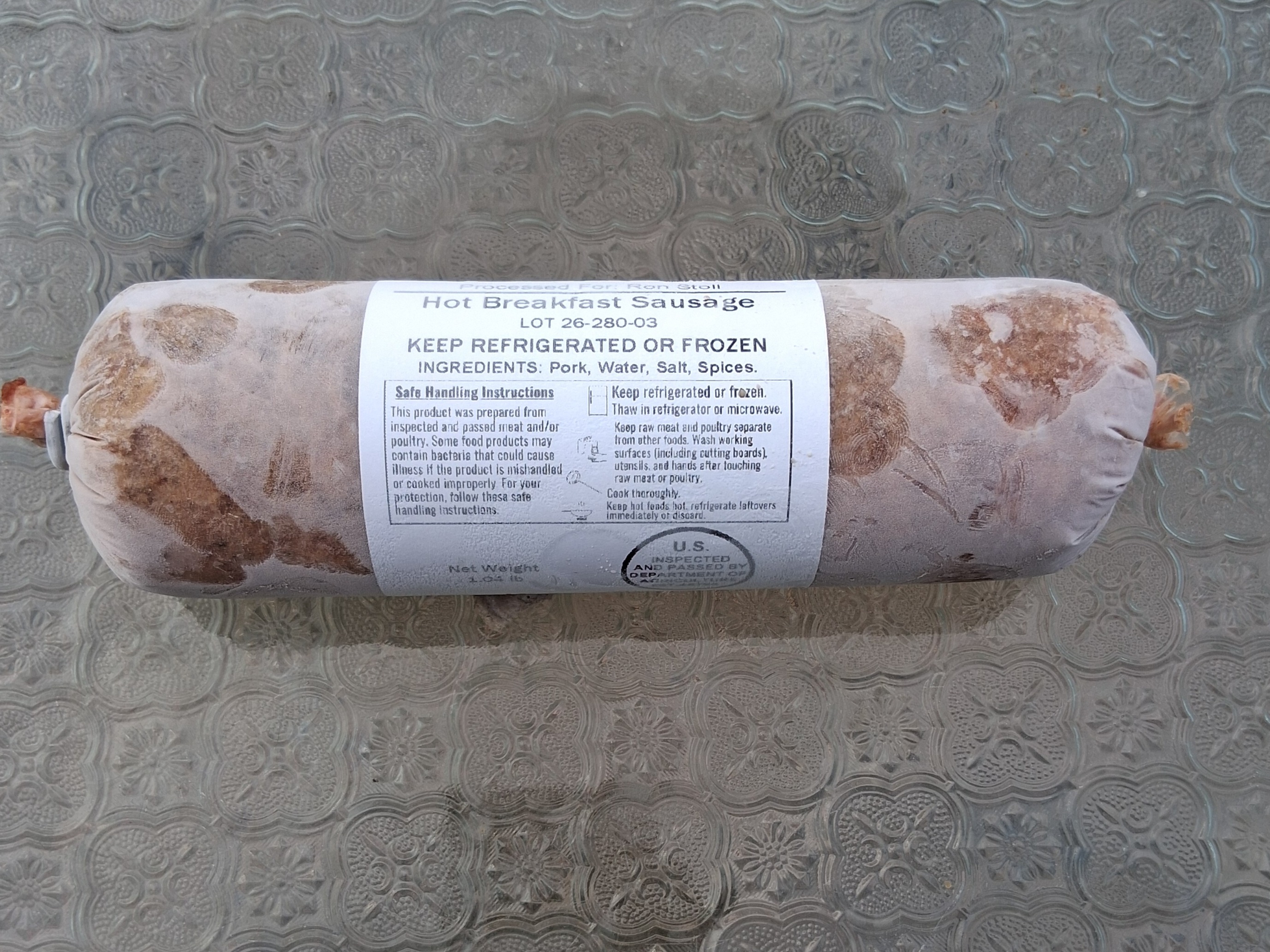 Hot Breakfast Sausage