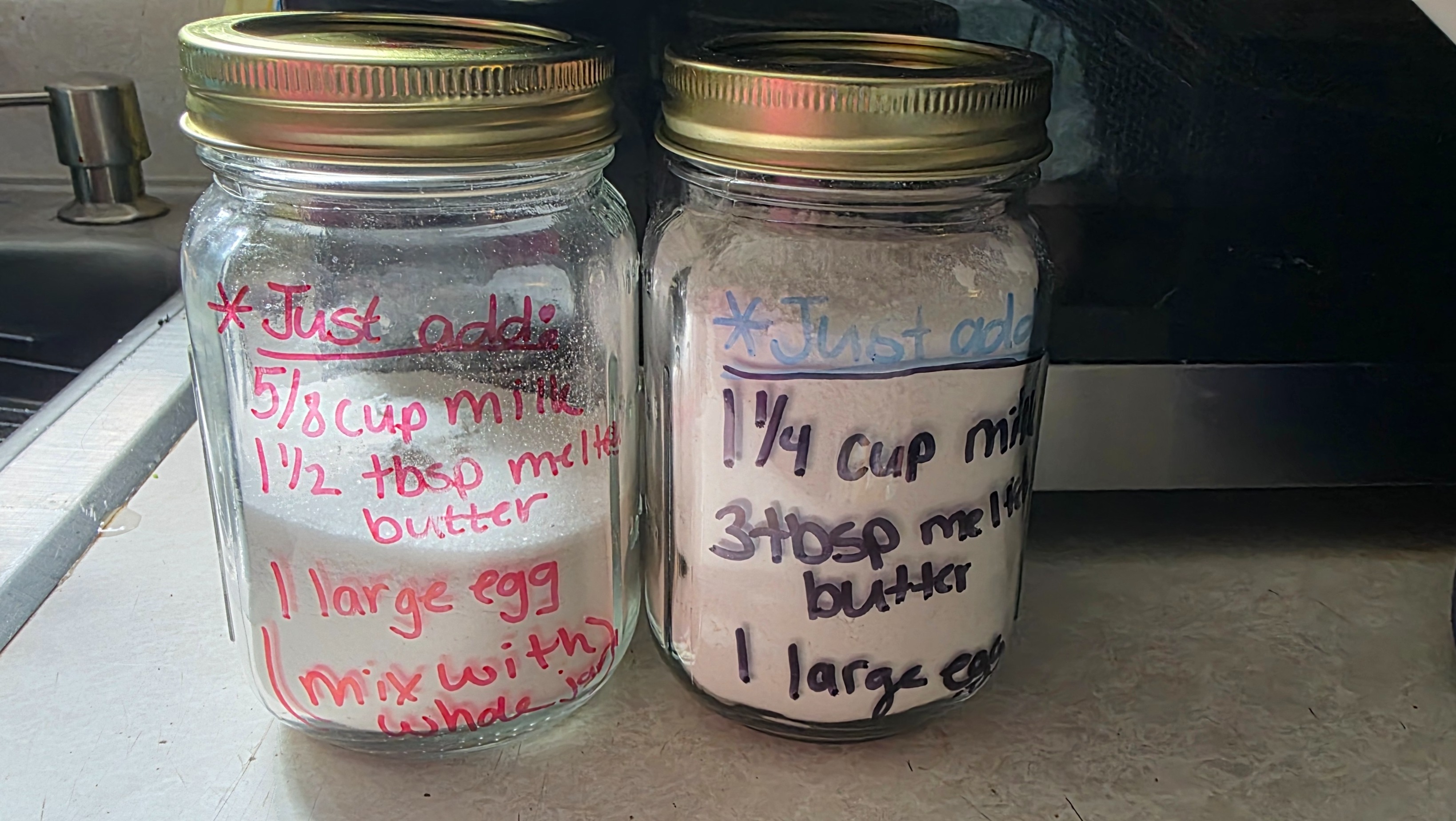 Canned mixes