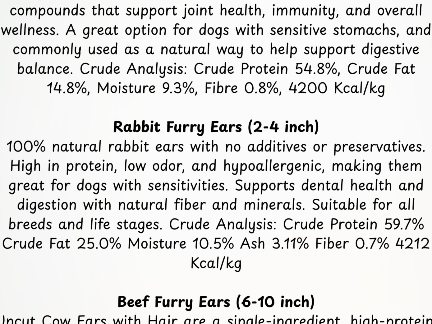 Thumbnail image 3 for Furry Variety Pack - Dehydrated Dog Treat