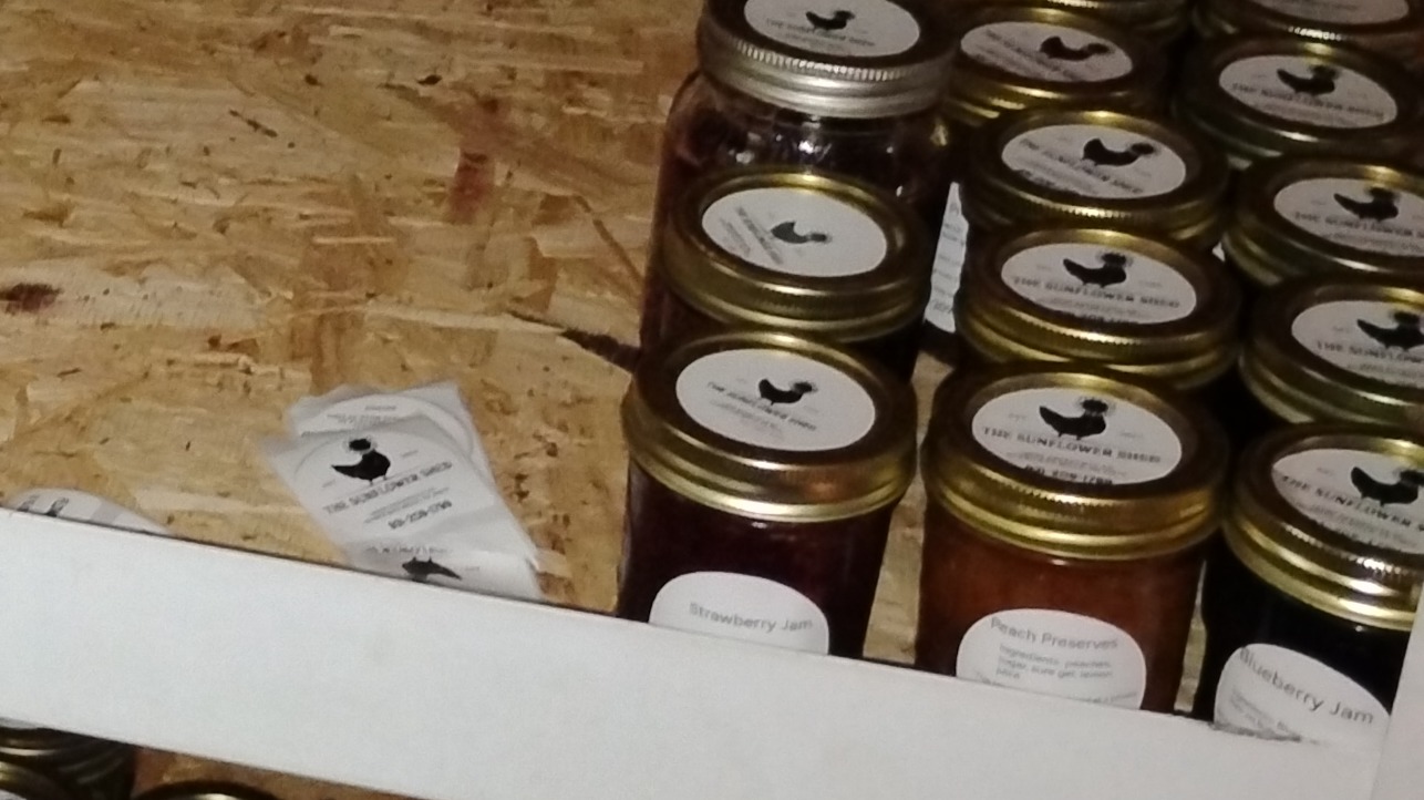 Blue berry jam