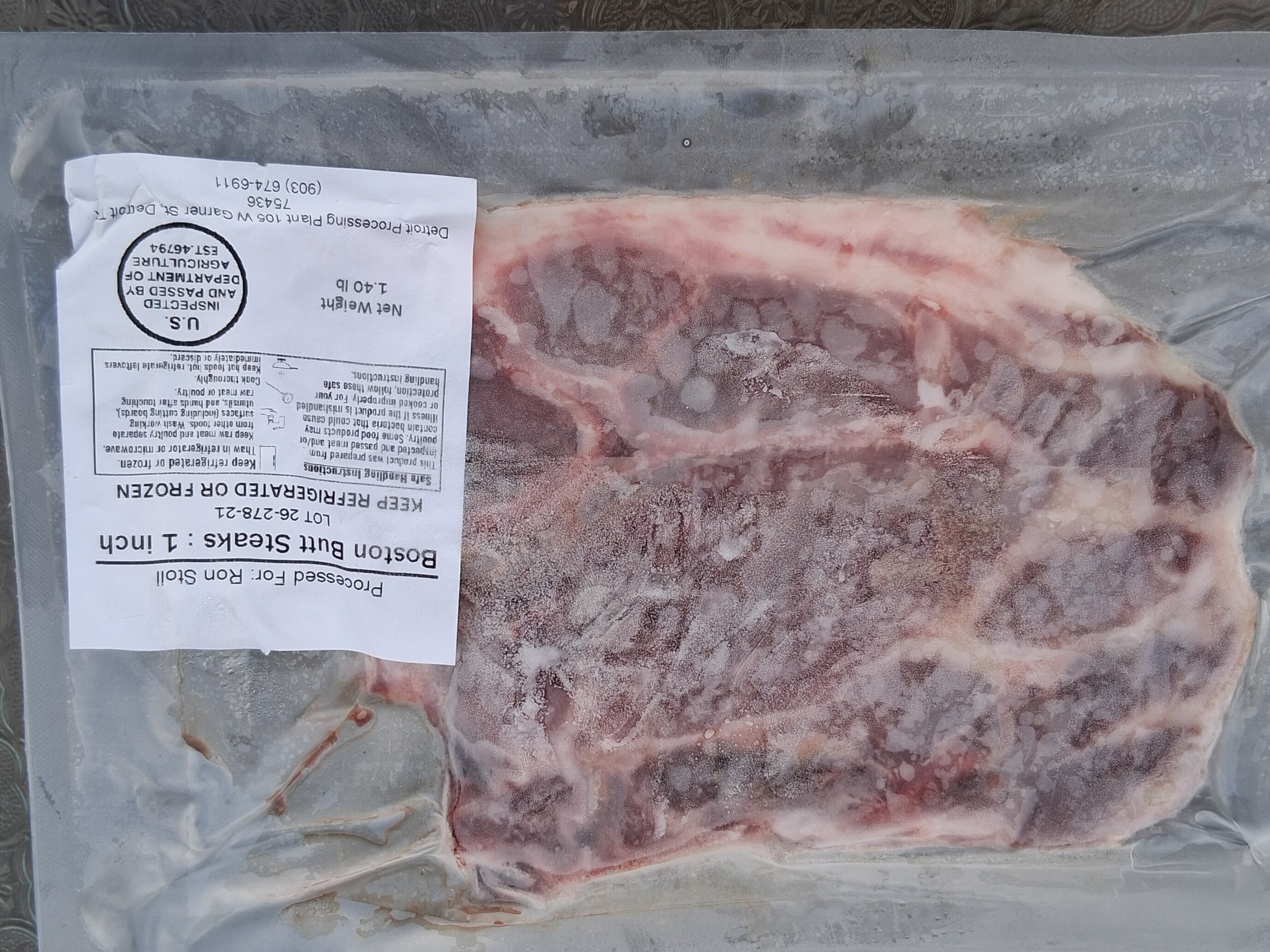 Pork Steak