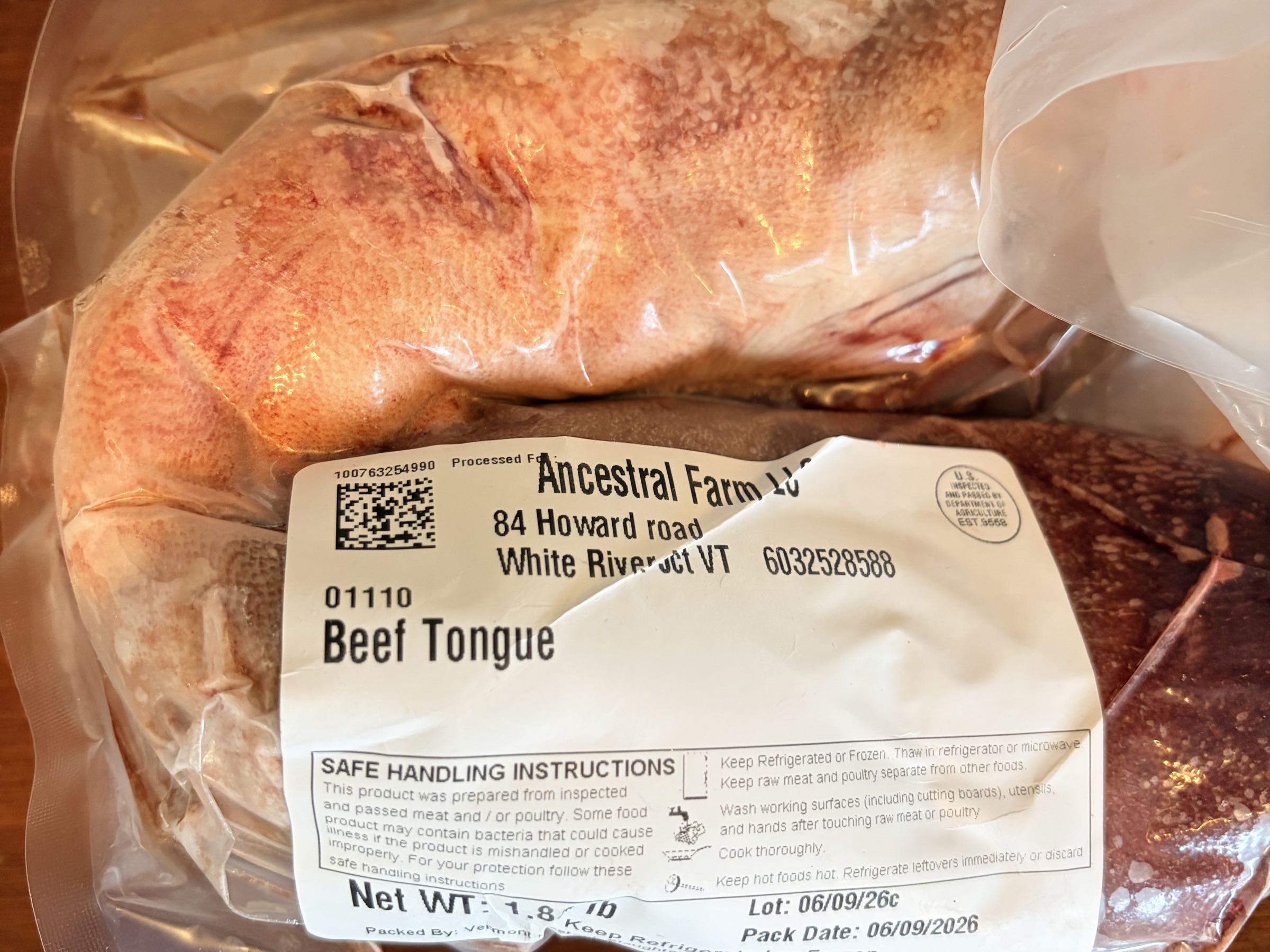 Beef Tongue