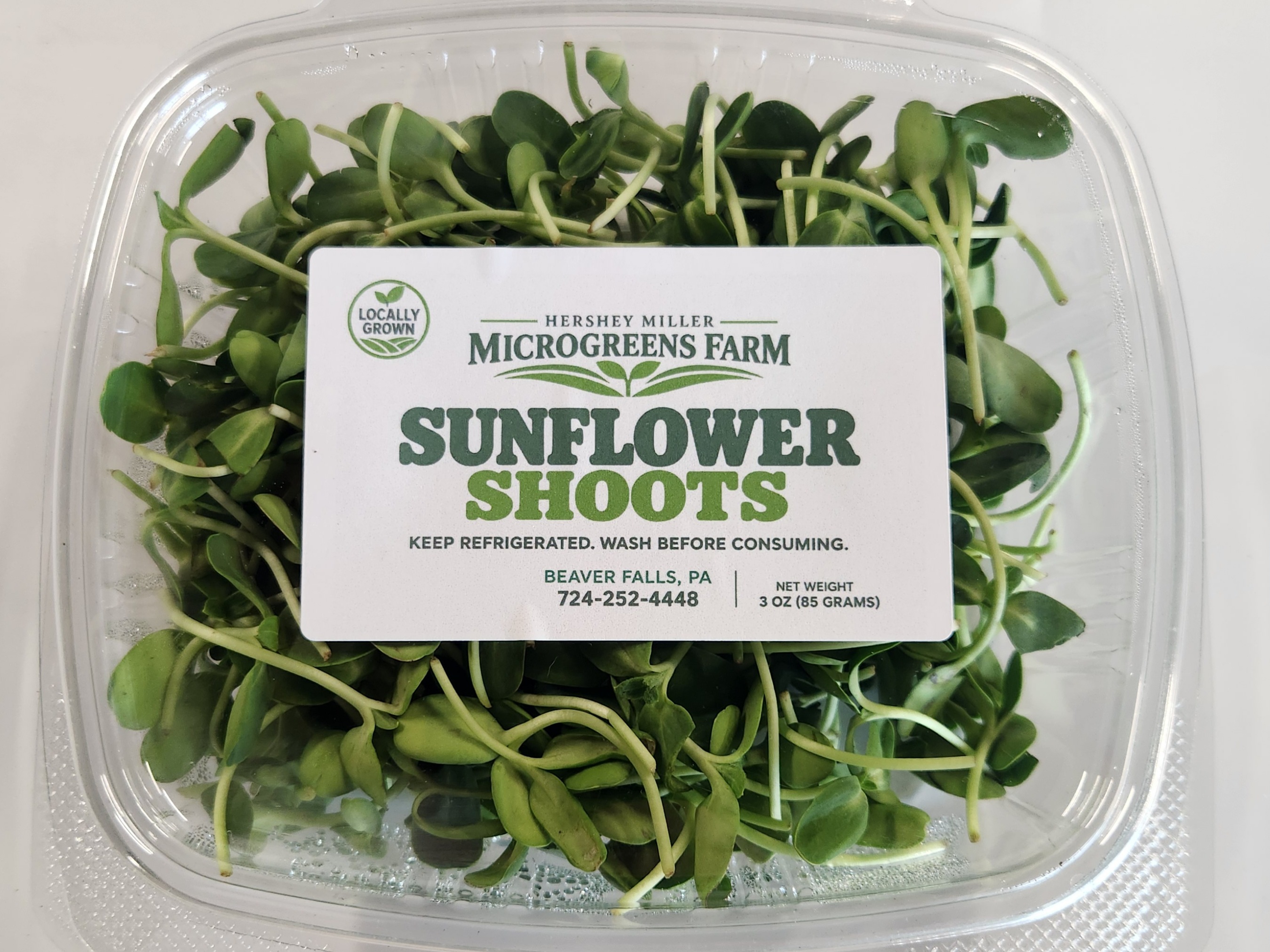 Sunflower Microgreens 2 Oz