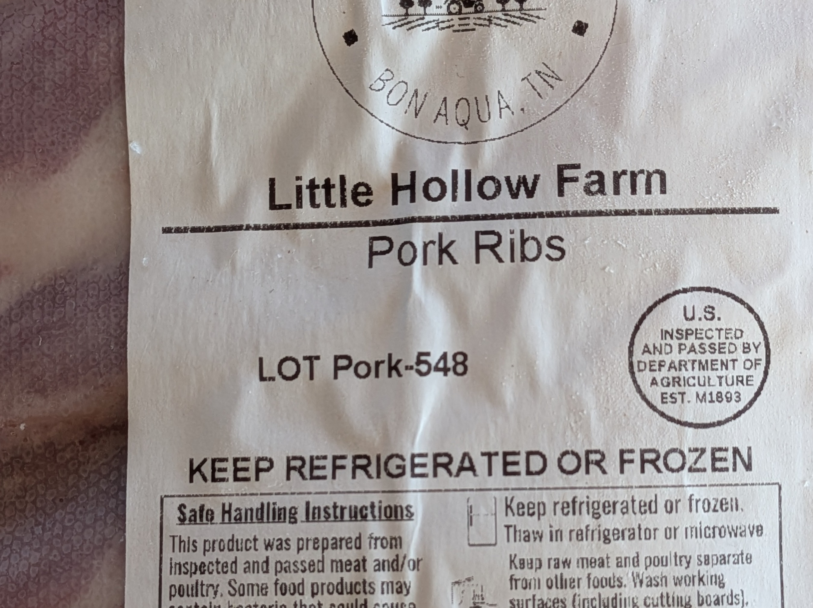 Pork ribs
