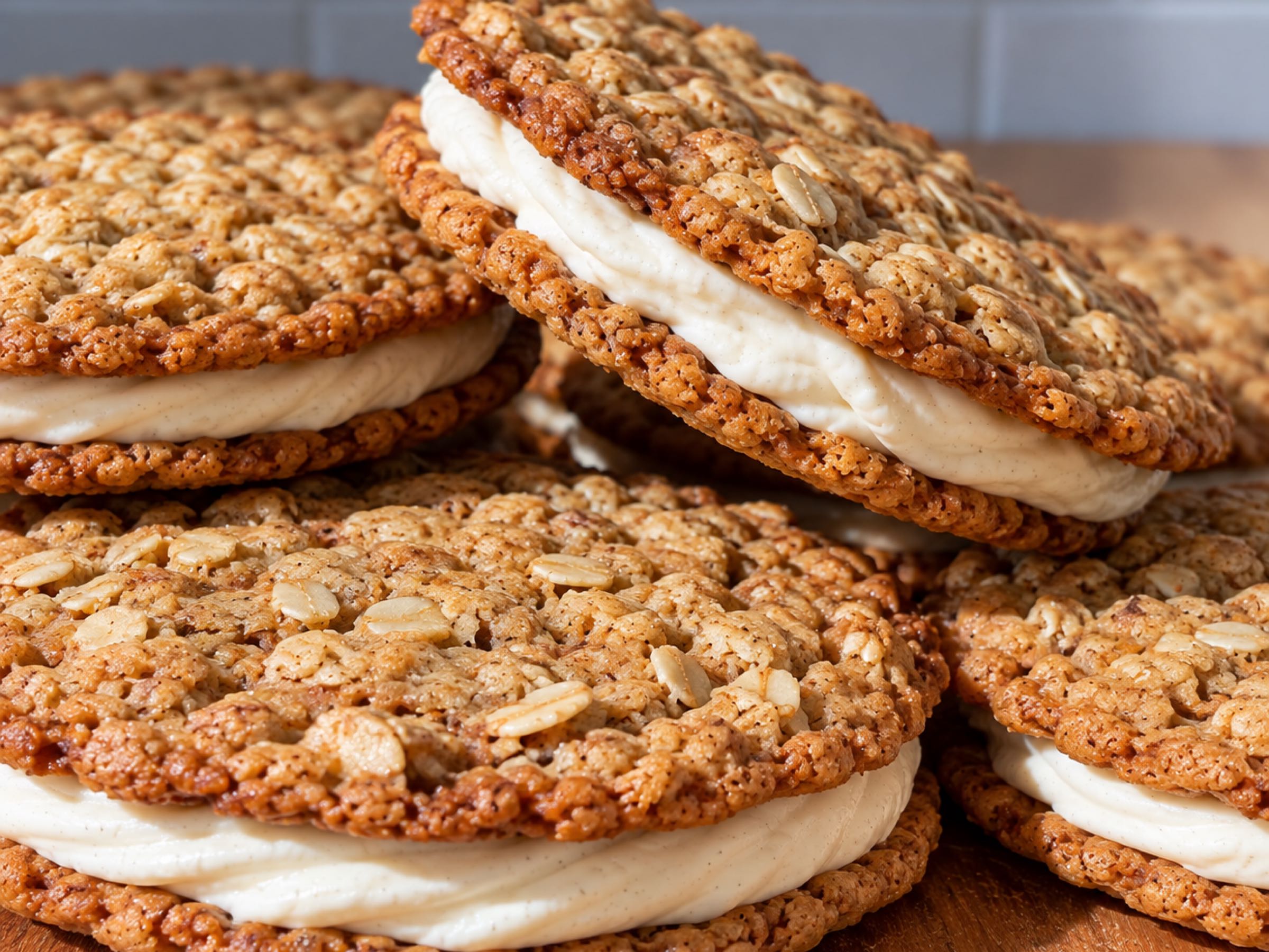 Grassfed Brown Butter Oatmeal Cream Pie