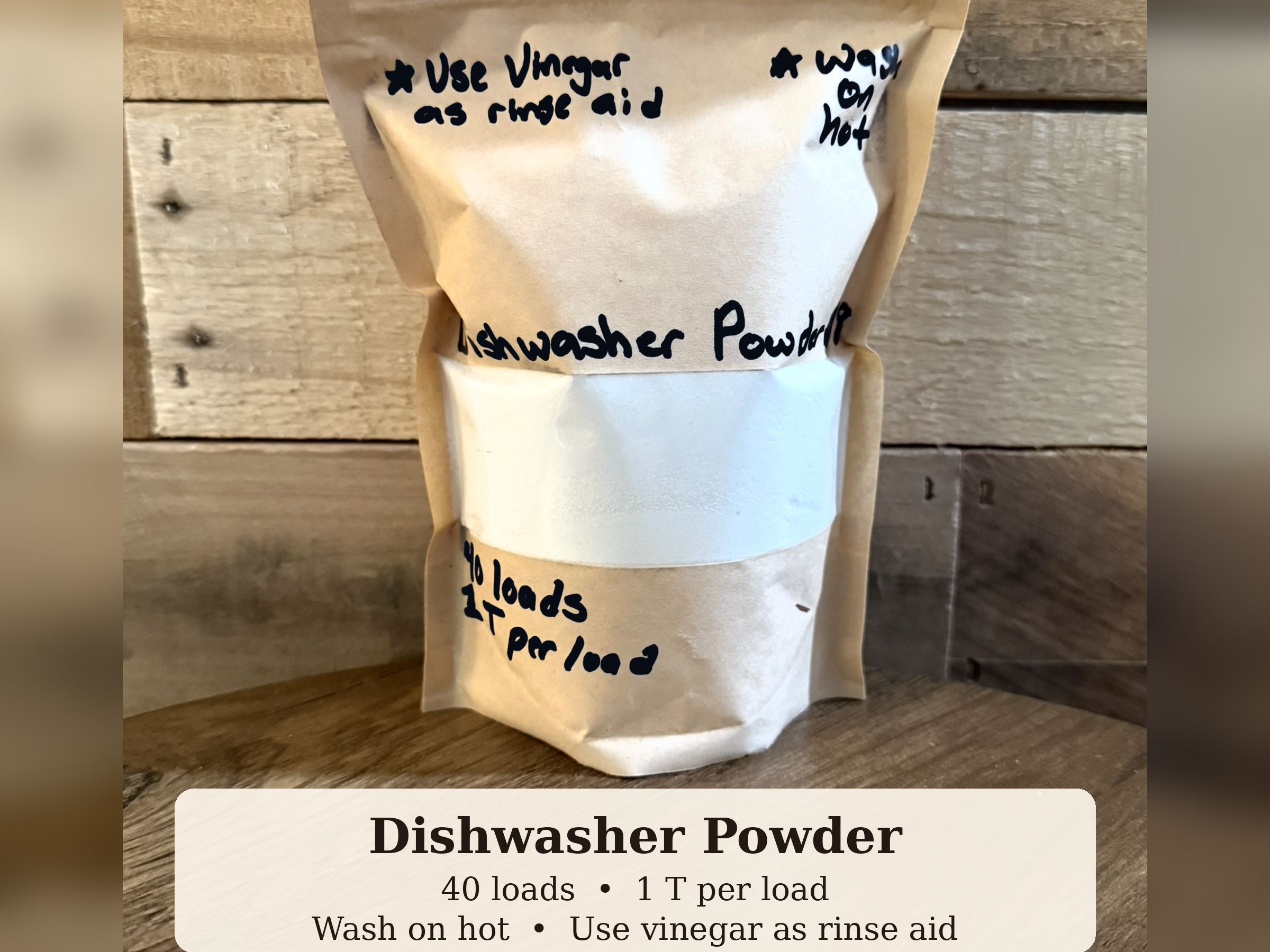 Thumbnail image 1 for Dishwasher Powder -All Natural