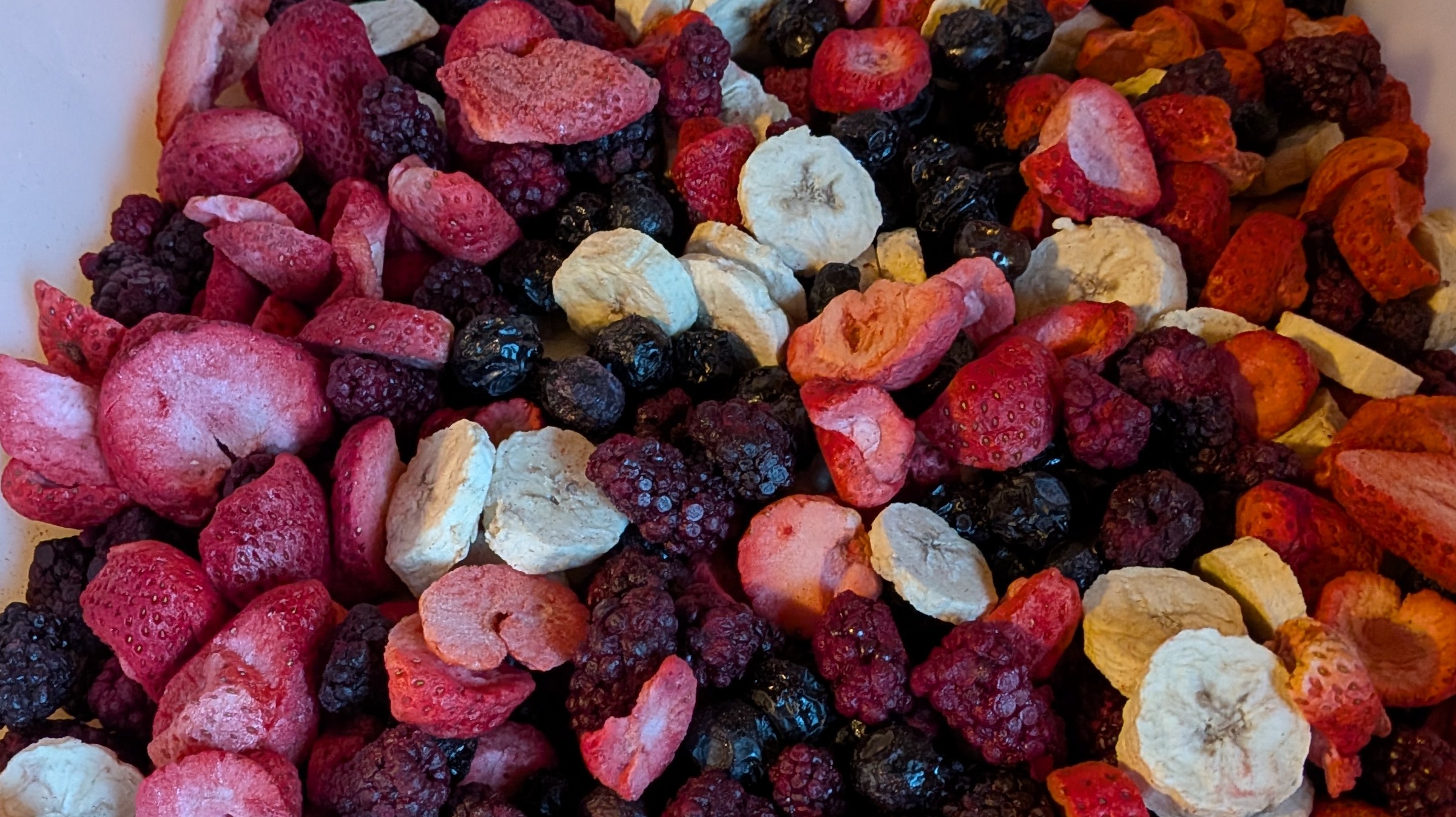 "Red, White & Blueberries" Large Freeze-dried Snack