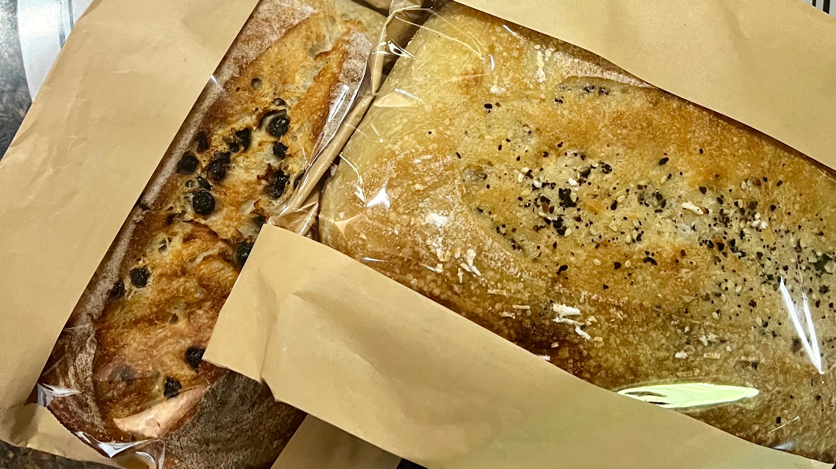 Blueberry Cream Cheese Sourdough Bread 