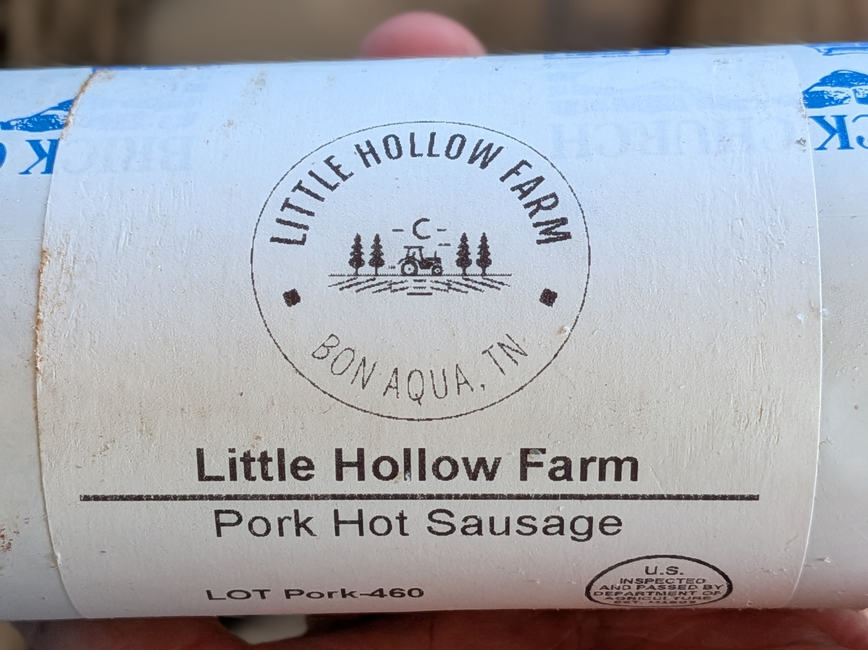 Hot pork sausage