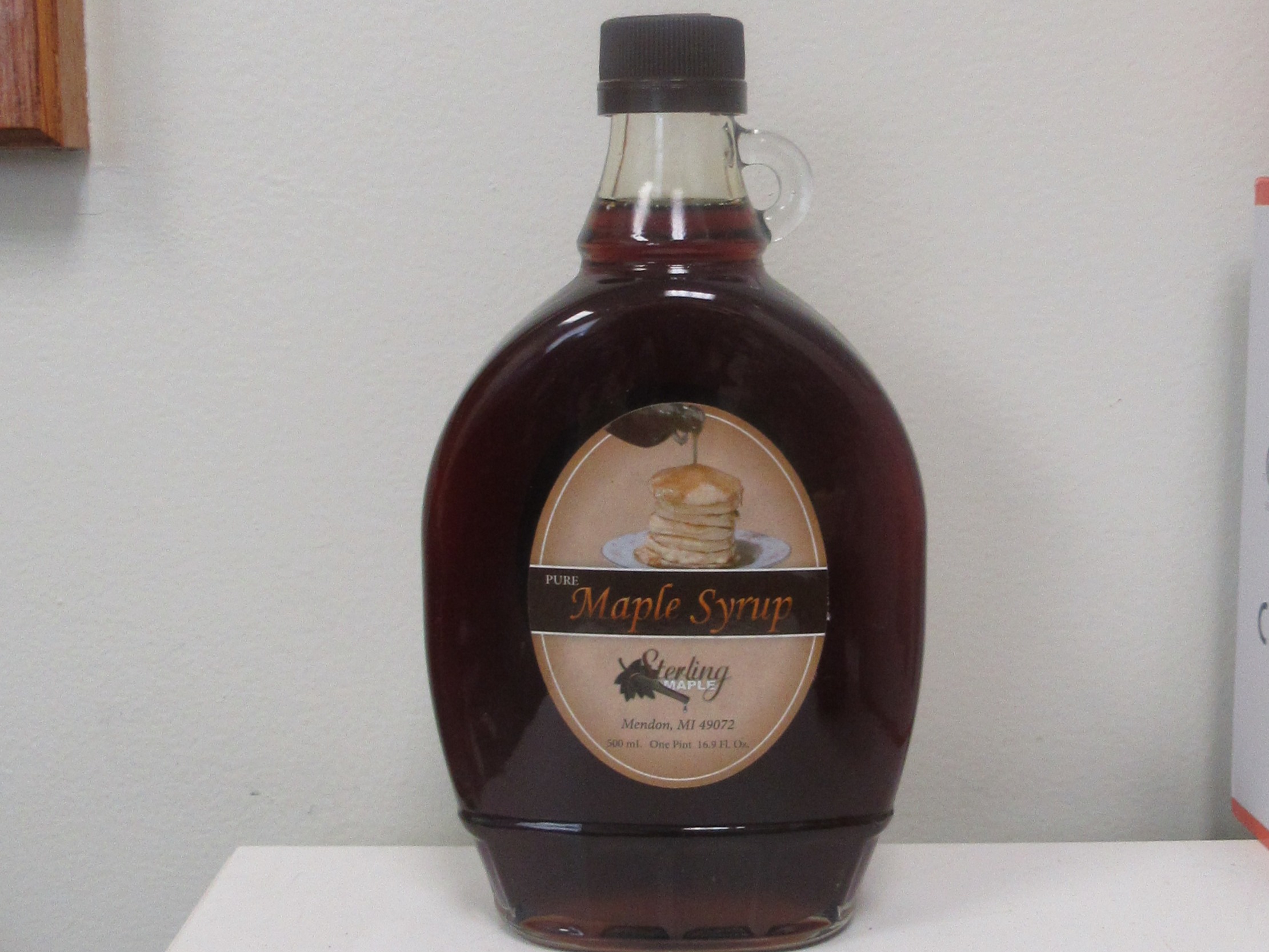 Pure Maple Syrup - 16 oz glass