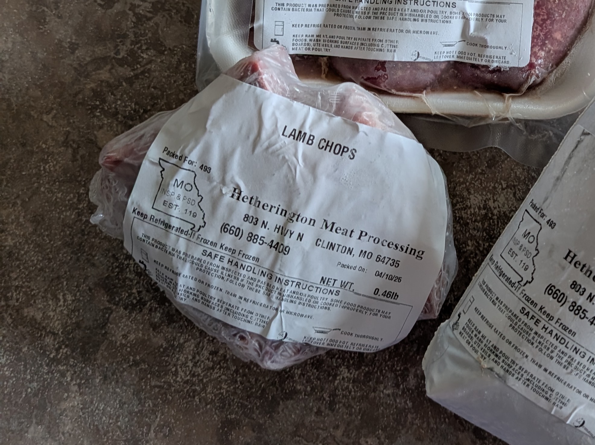 Thumbnail image 1 for Lamb chops