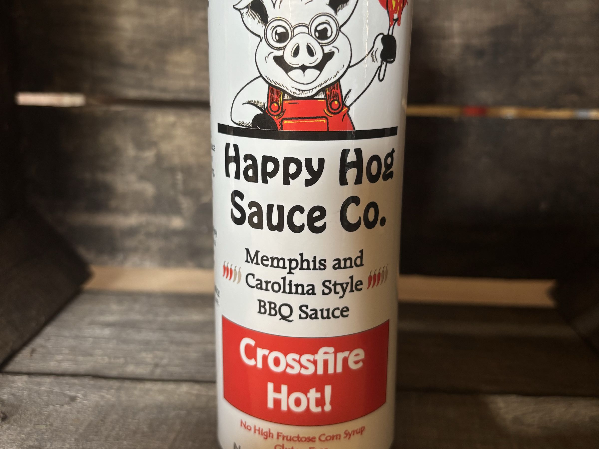 Thumbnail image 1 for Happy Hog Sauce Co. Crossfire Hot !