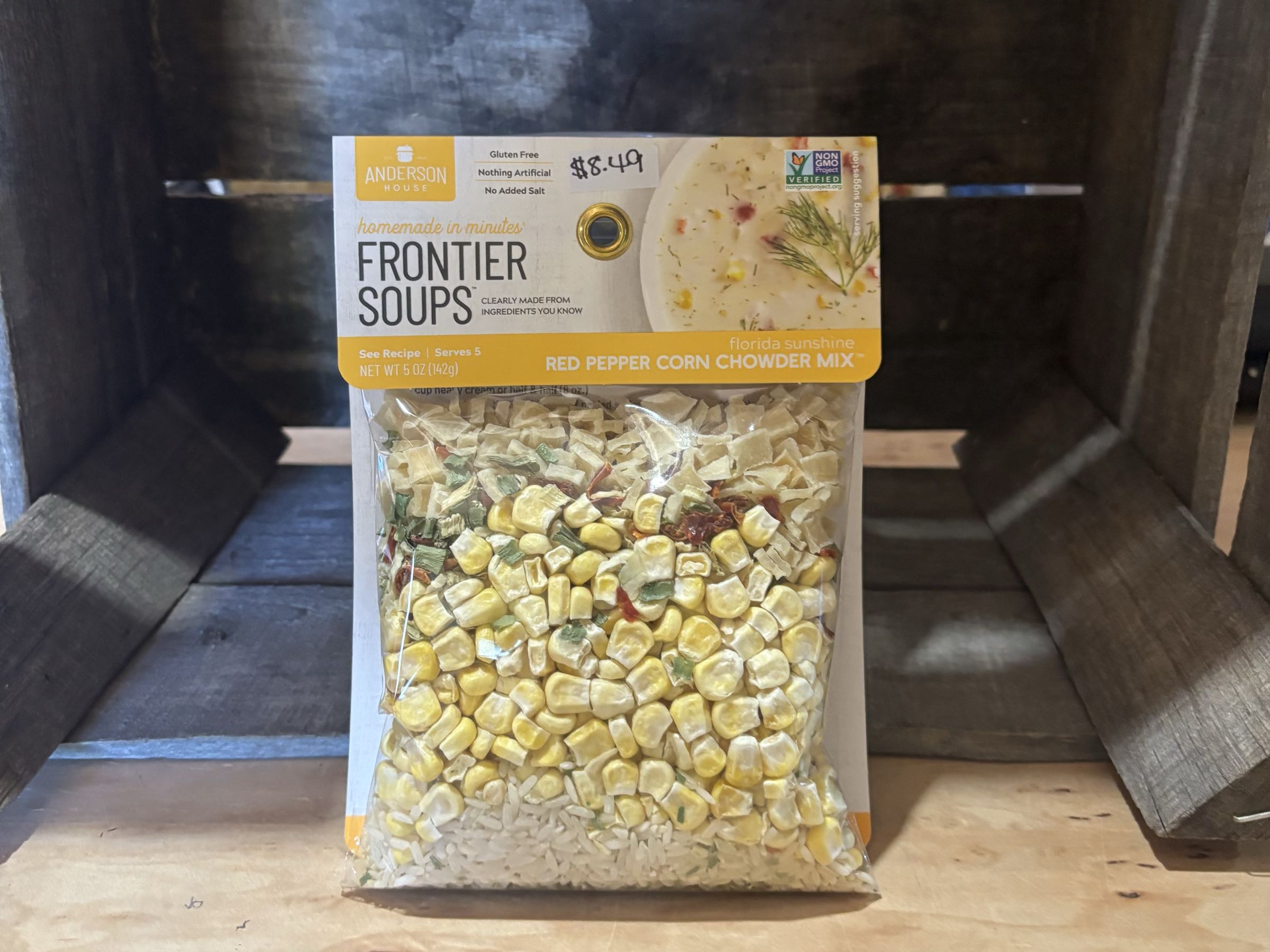 Frontier Soups Red Pepper Corn Chowder Mix 