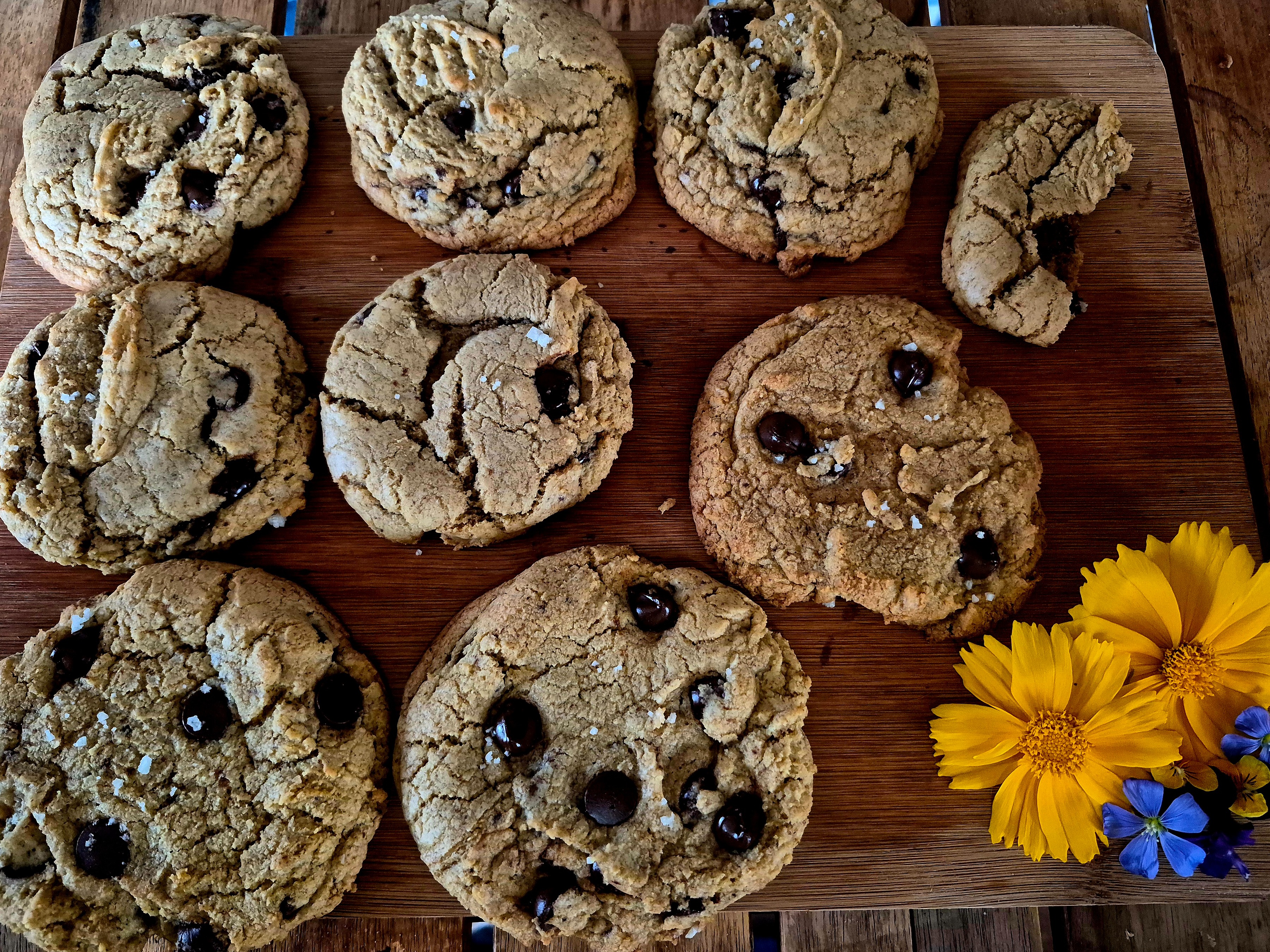 Dark Chocolate Espresso Cookies
