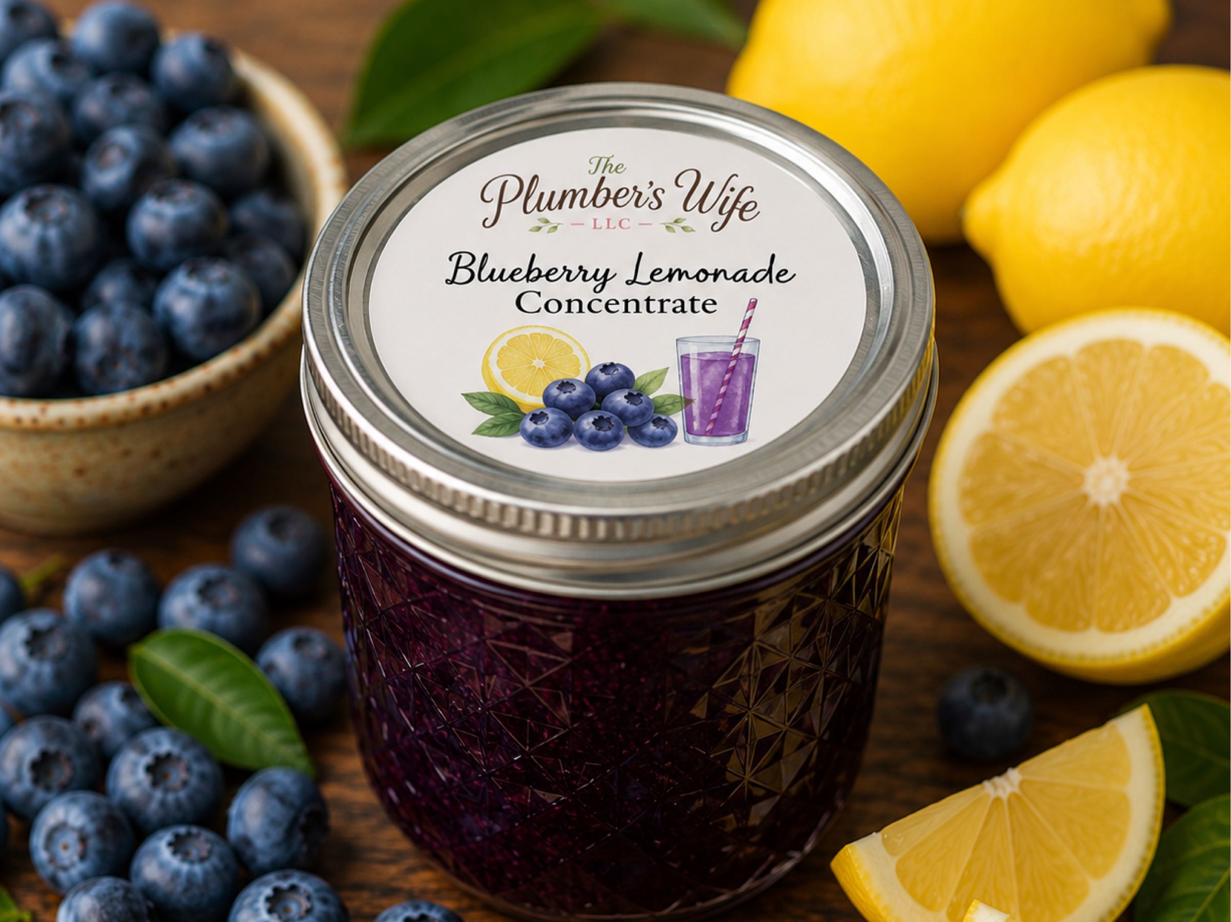 Blueberry Lemonade Concentrate