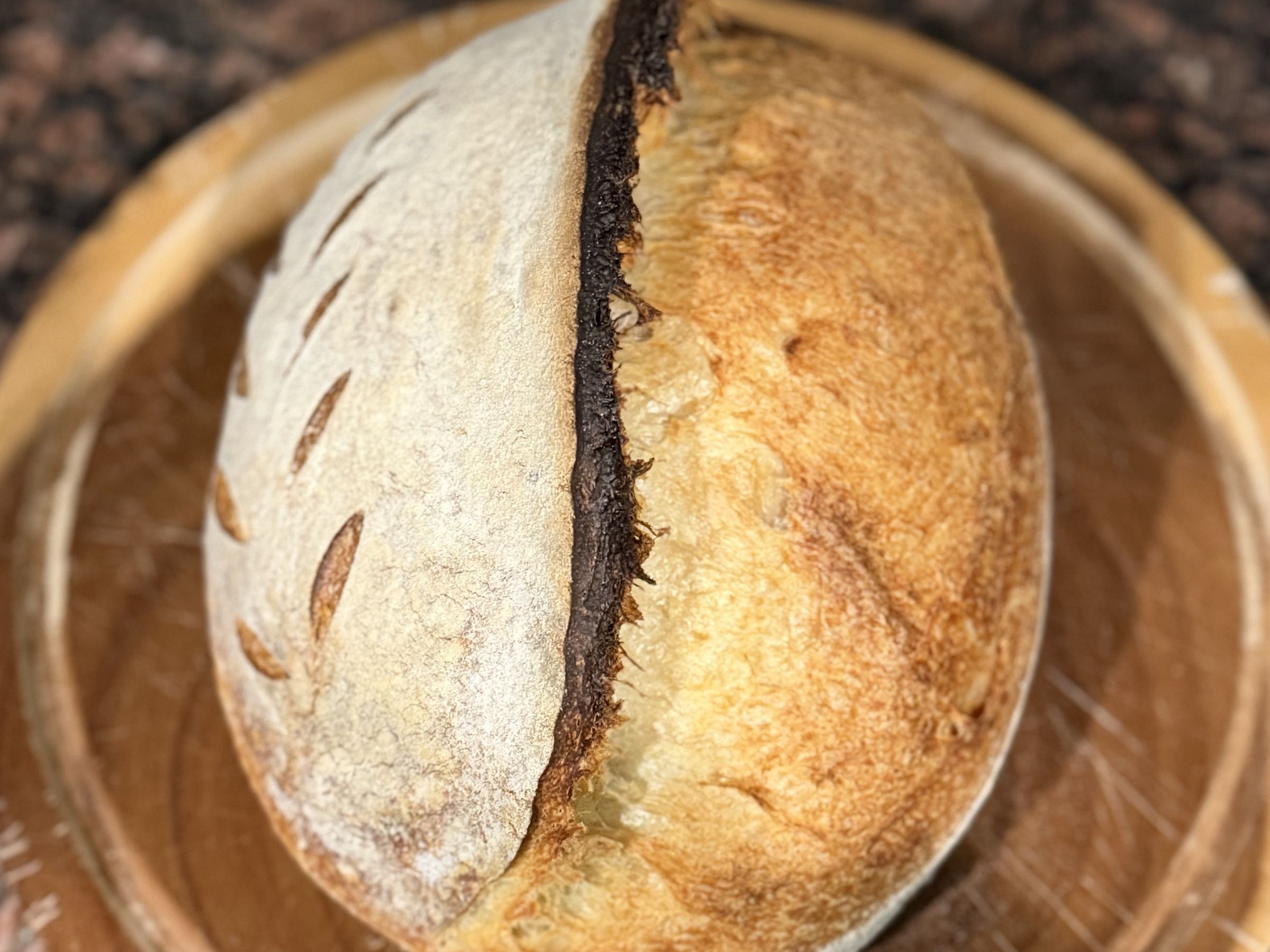 Thumbnail image 1 for Homemade Sourdough Oval Loaf