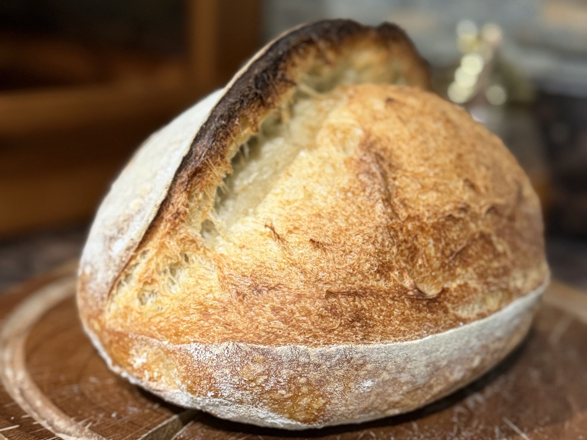 Thumbnail image 2 for Homemade Sourdough Oval Loaf