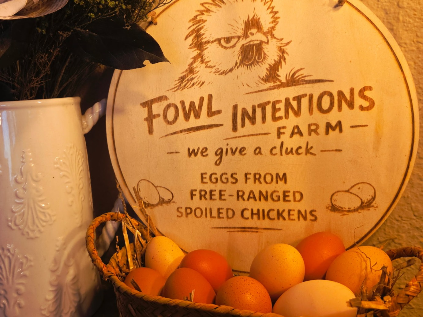 Free-Range Eggs - 1 Dozen