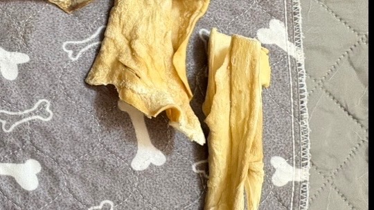 Dehydrated goat cheek