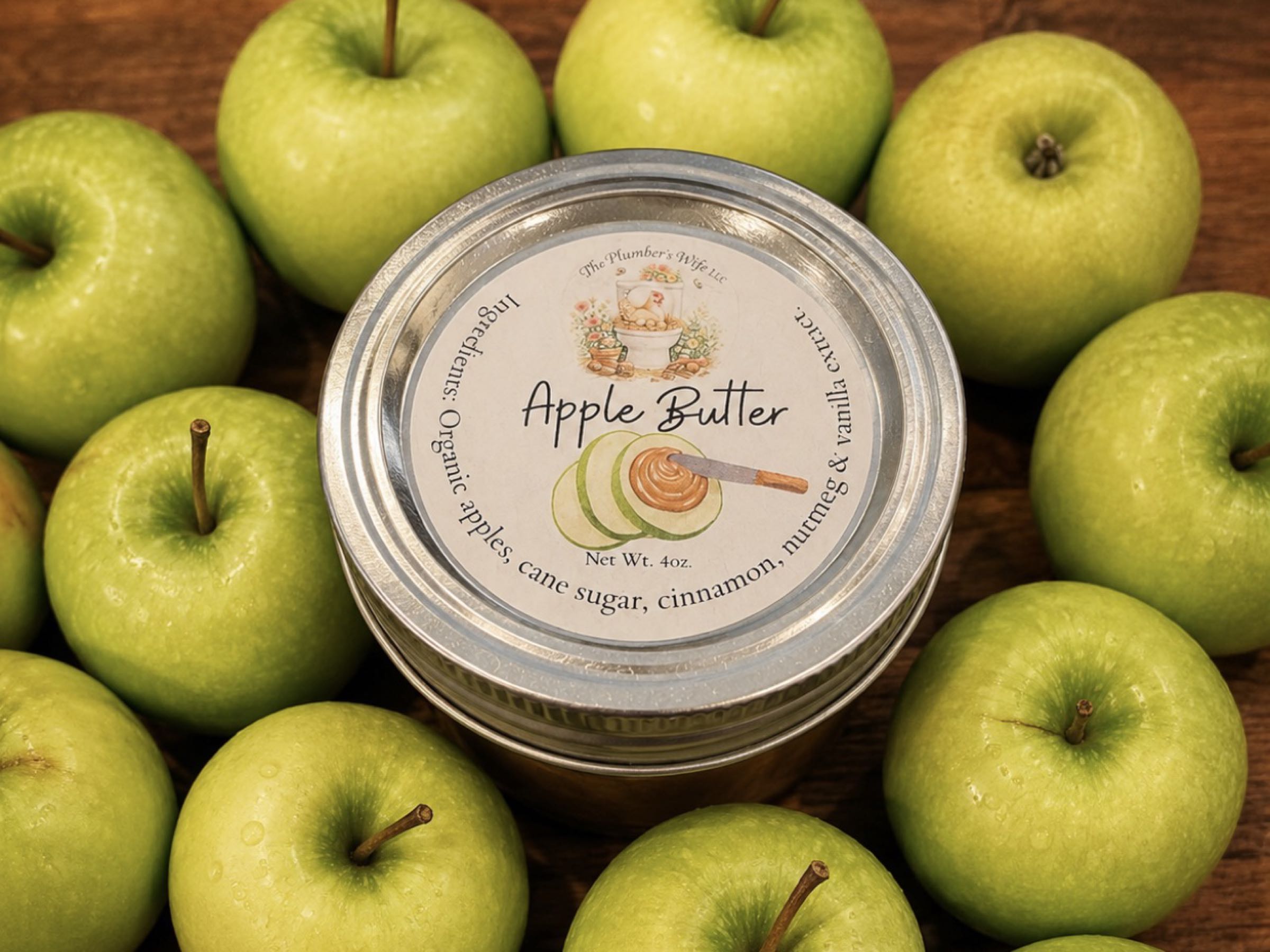 Thumbnail image 1 for Organic Granny Smith Apple Butter