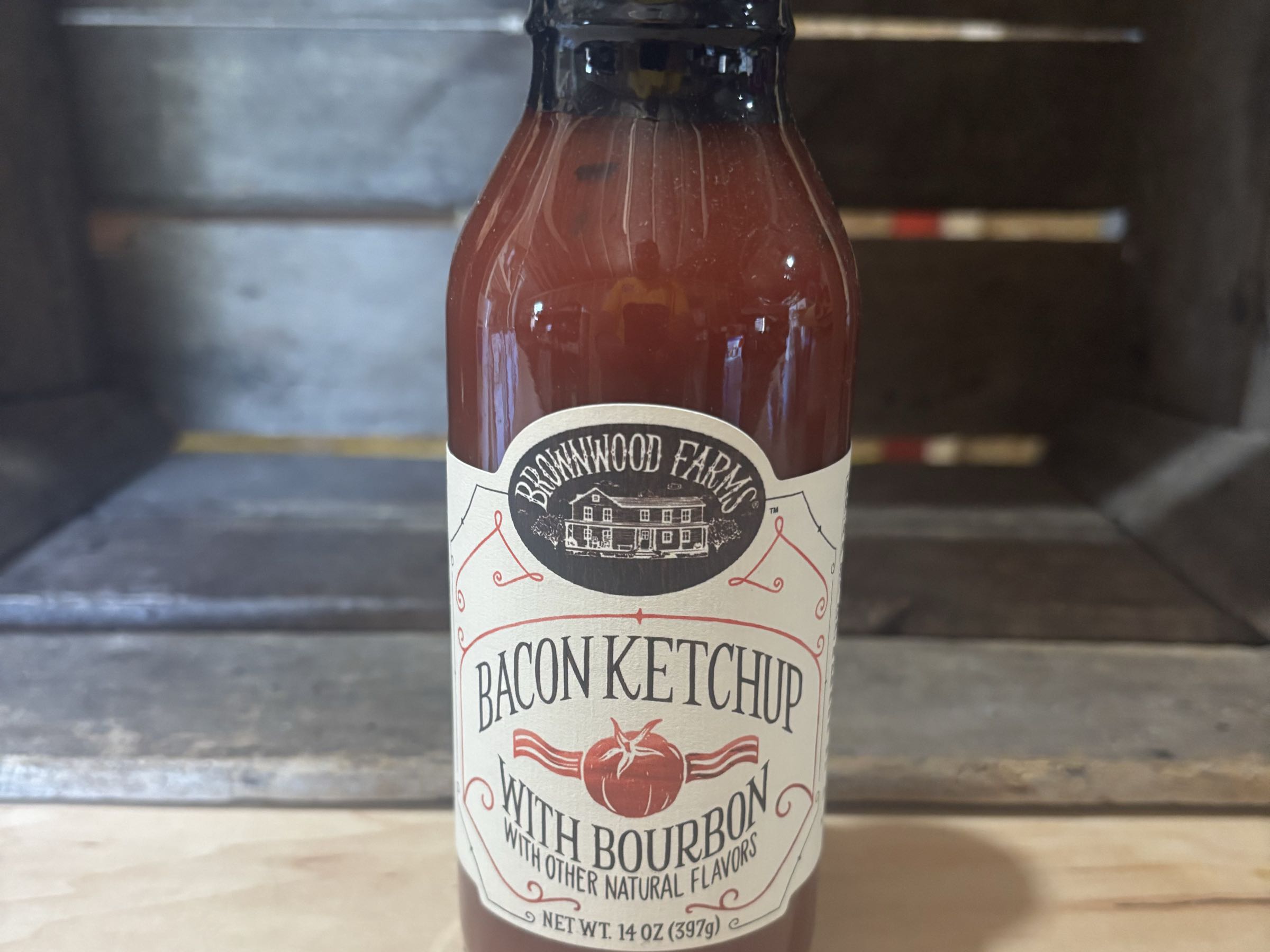 Brownwood Farms Bacon Ketchup with Bourbon 