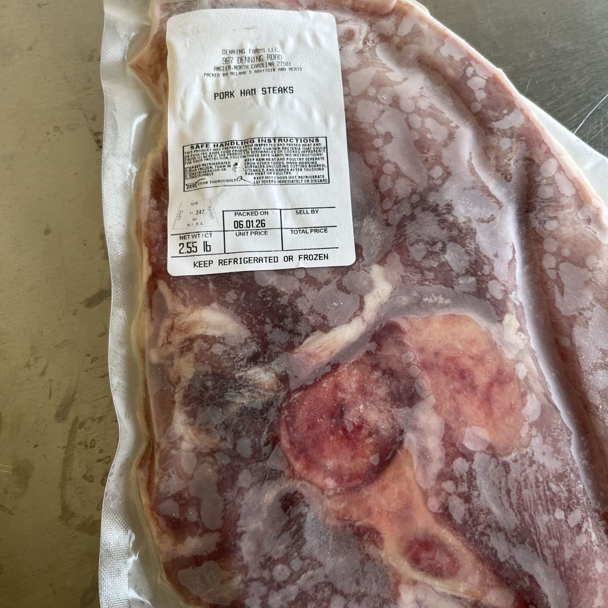 Thumbnail image 1 for Ham steak BOGO
