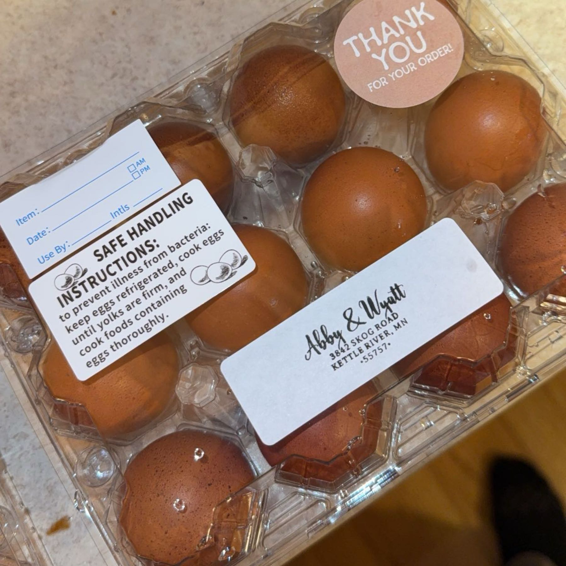 Thumbnail image 1 for Farm Fresh Eggs DARK/WASHED