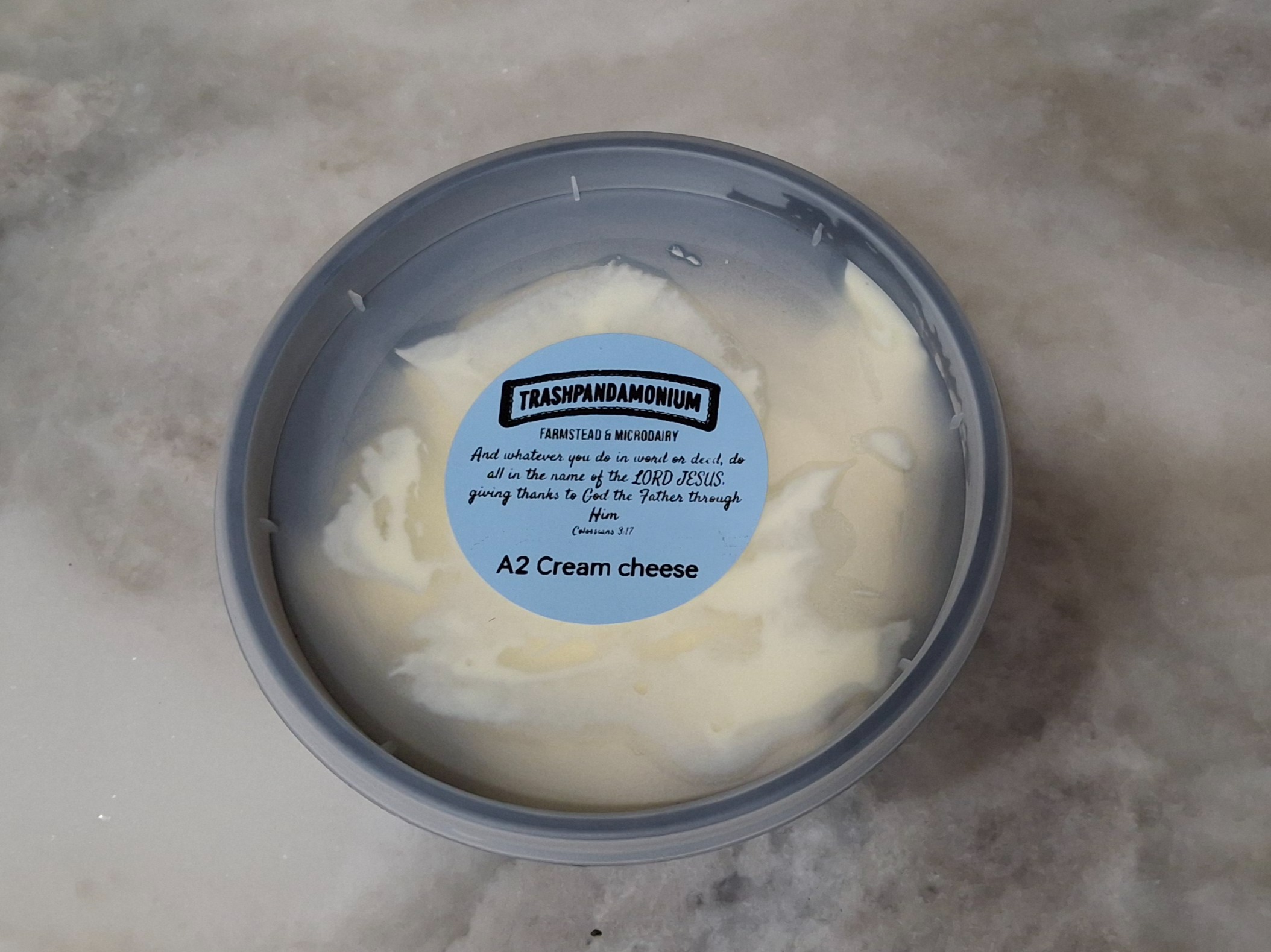 A2 cow cream cheese