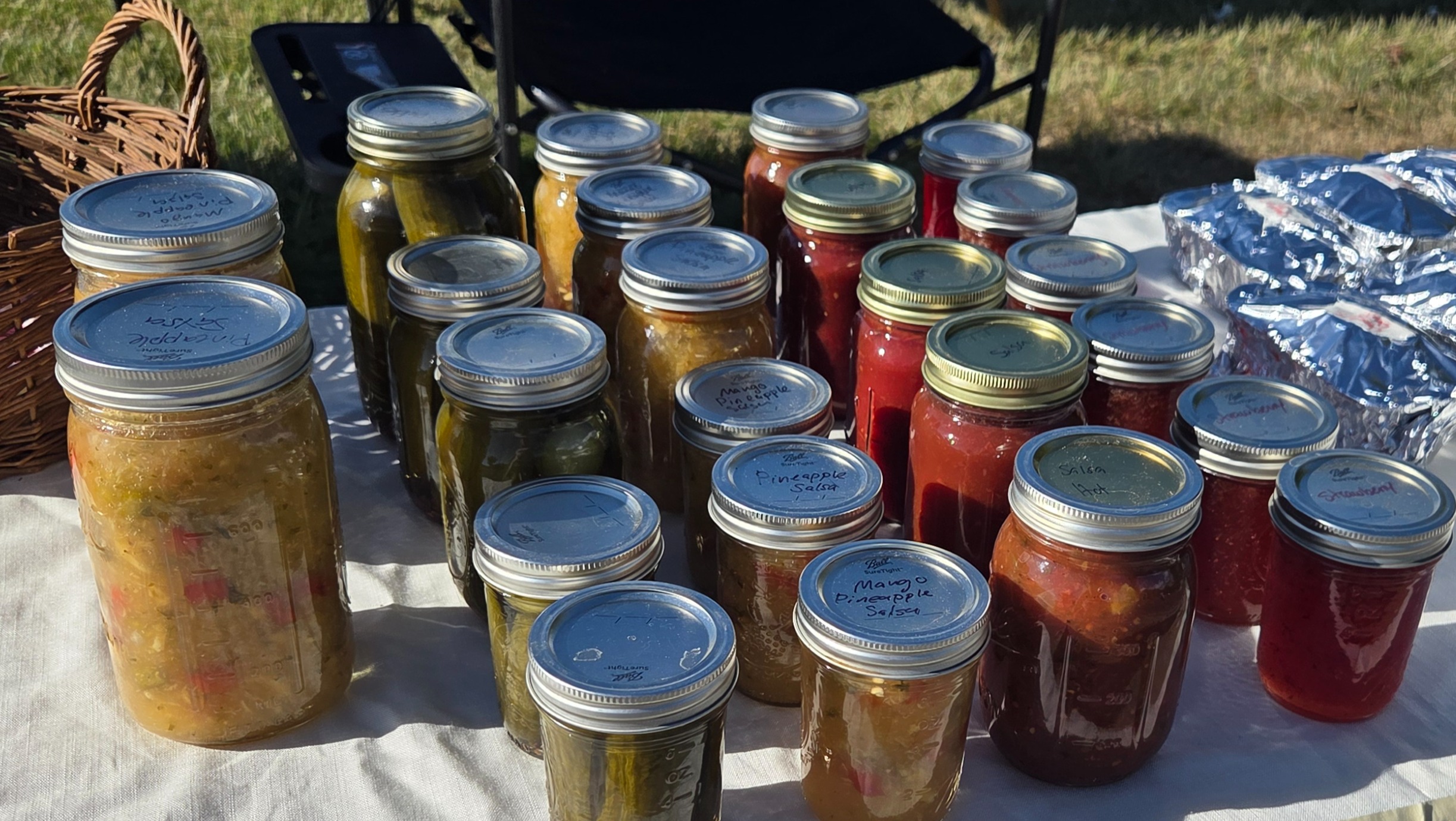 Jam/Jelly/Salsa/Pickles. $5++
