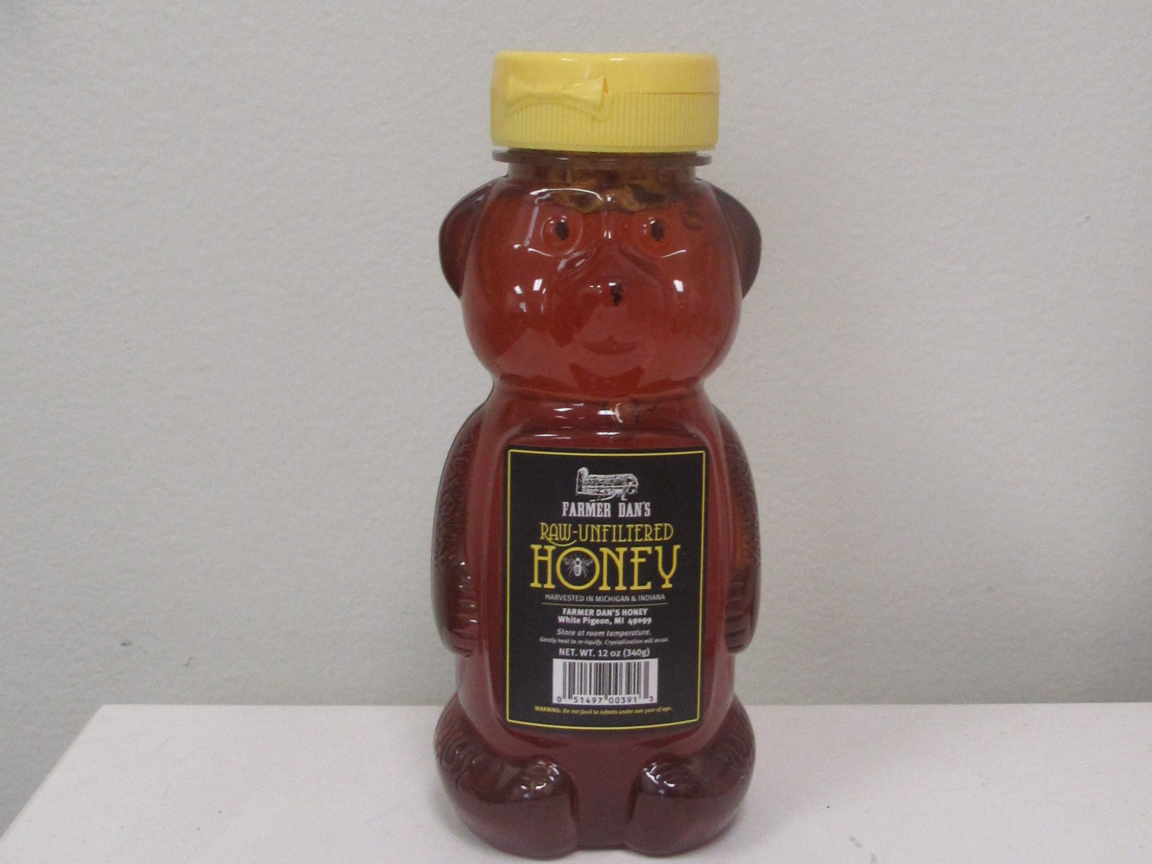 Farmer Dan's Honey- 12 oz bear