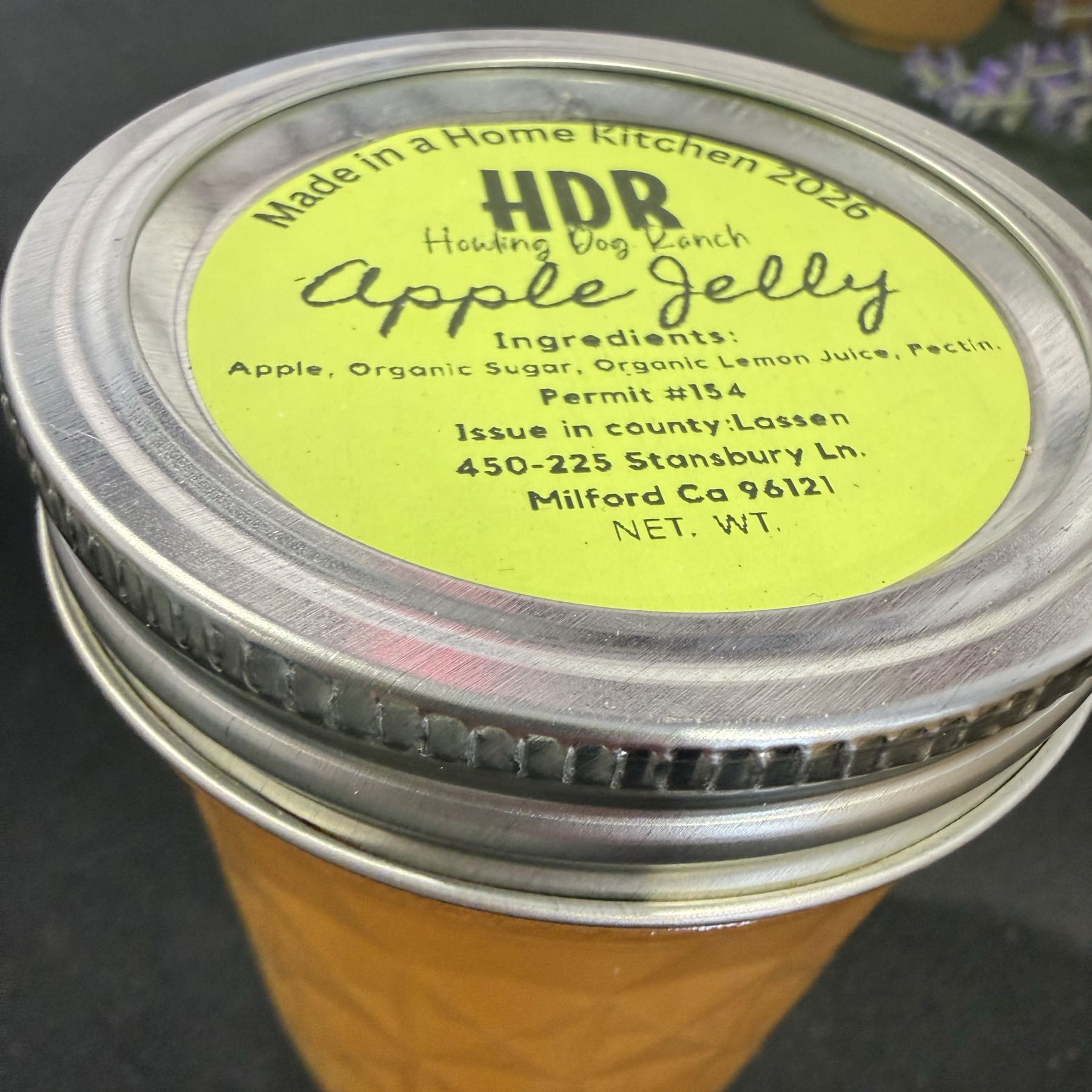 Apple Jelly- large 