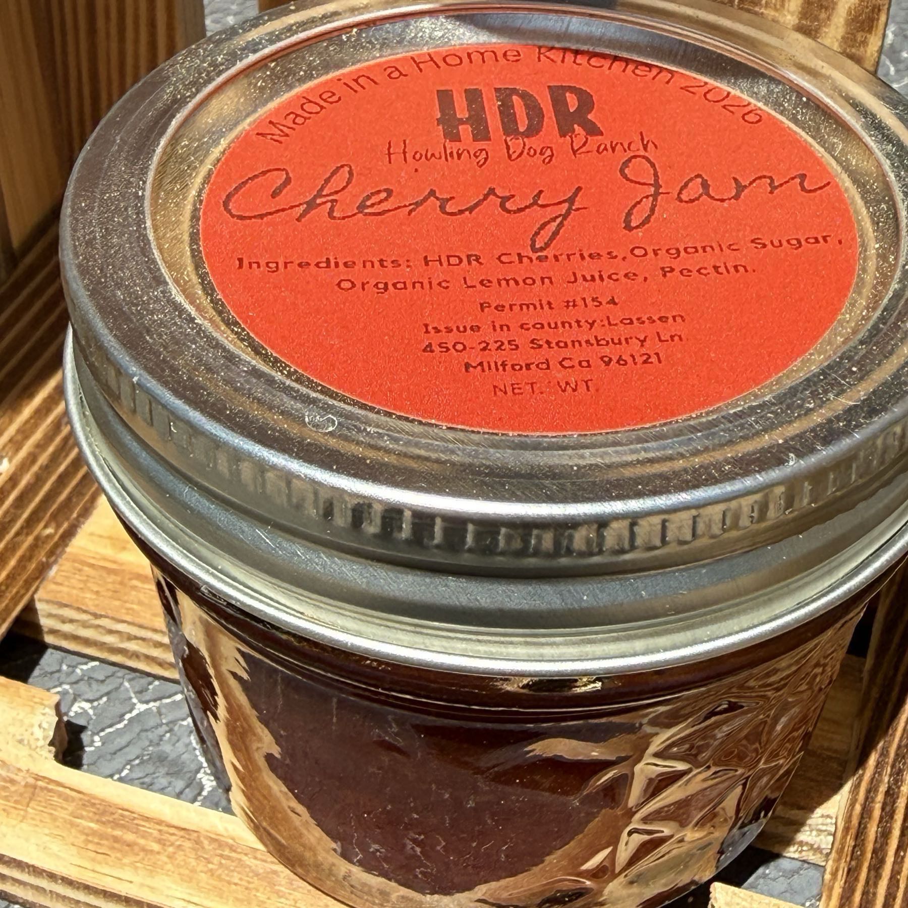 Cherry jam-small