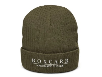 Thumbnail image 2 for Recycled cuffed Boxcarr Logo beanie