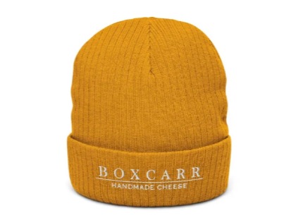 Thumbnail image 3 for Recycled cuffed Boxcarr Logo beanie