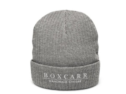 Thumbnail image 4 for Recycled cuffed Boxcarr Logo beanie