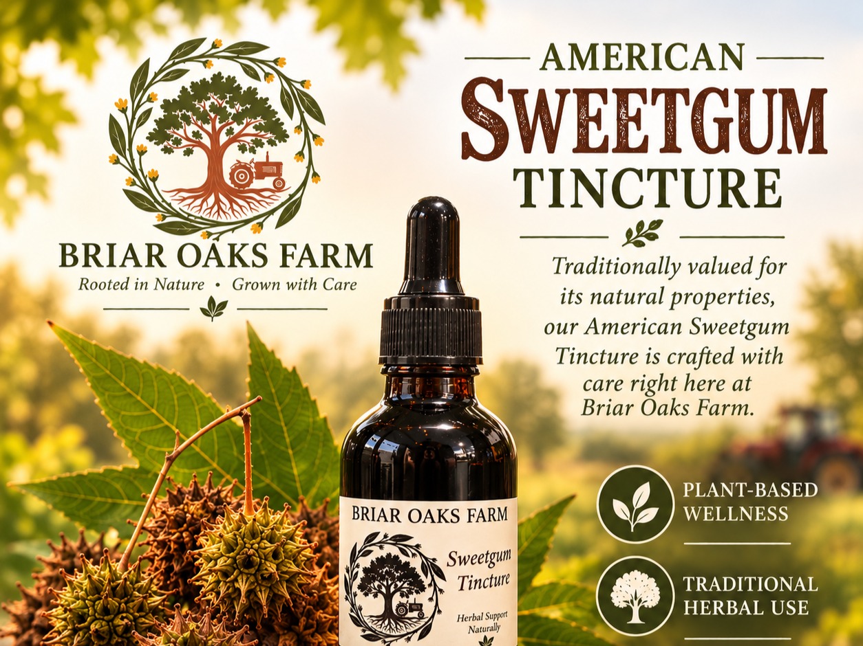 1oz American Sweetgum Tincture 