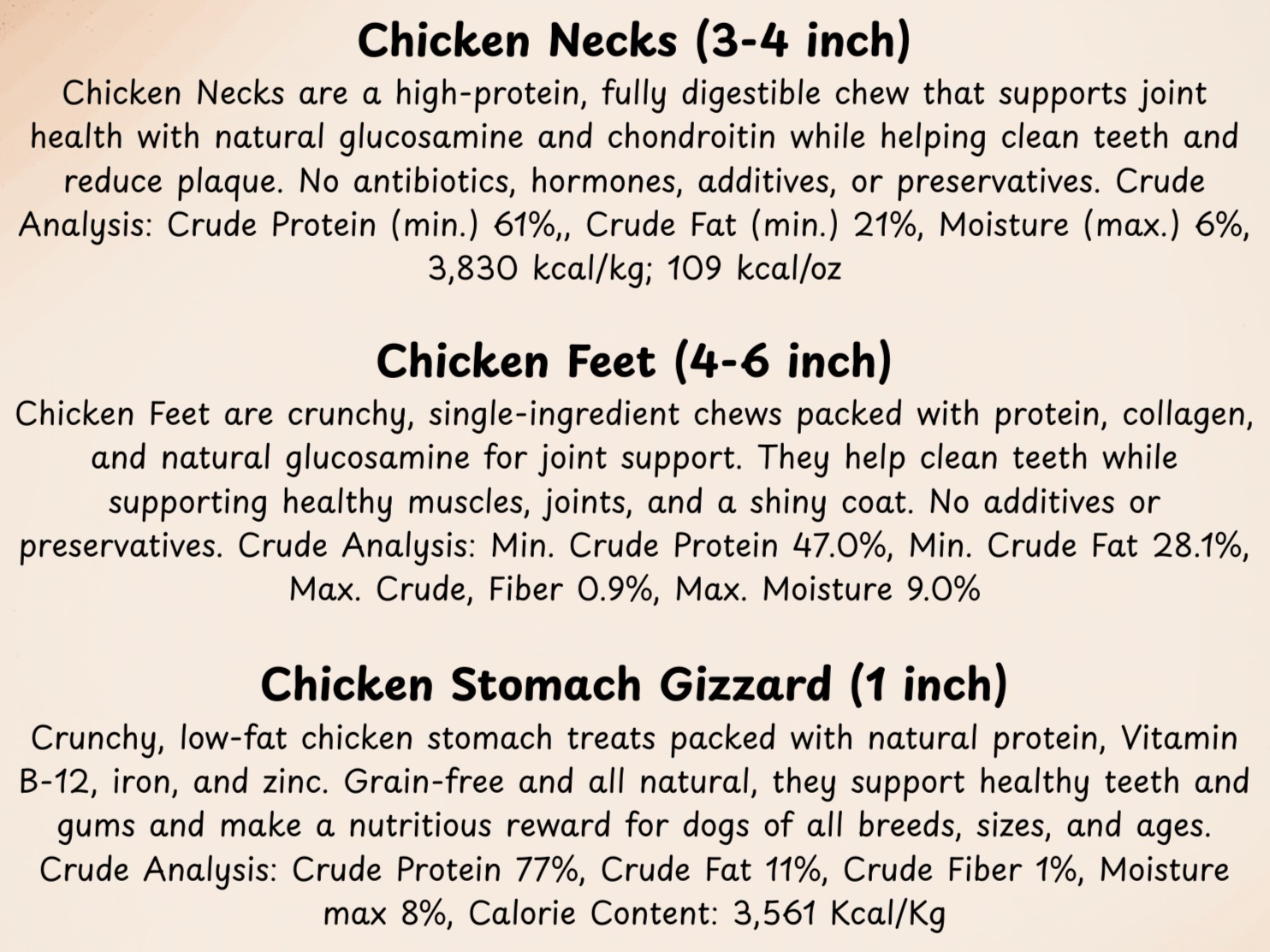 Thumbnail image 3 for Chicken Variety Pack - Dehydrated Dog Treat