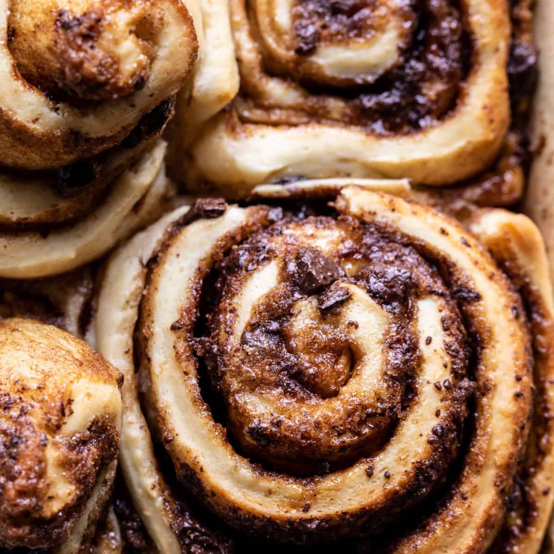 Mocha Cinnamon Rolls- Pack of 4 