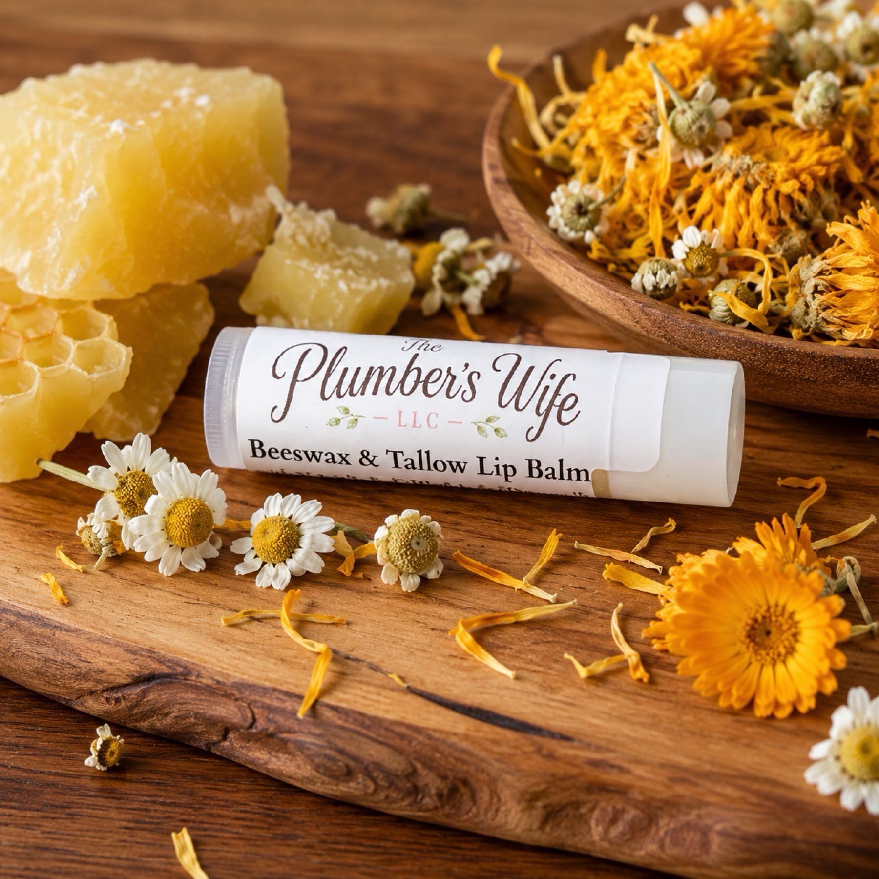 Beeswax & Tallow Lip Balm
